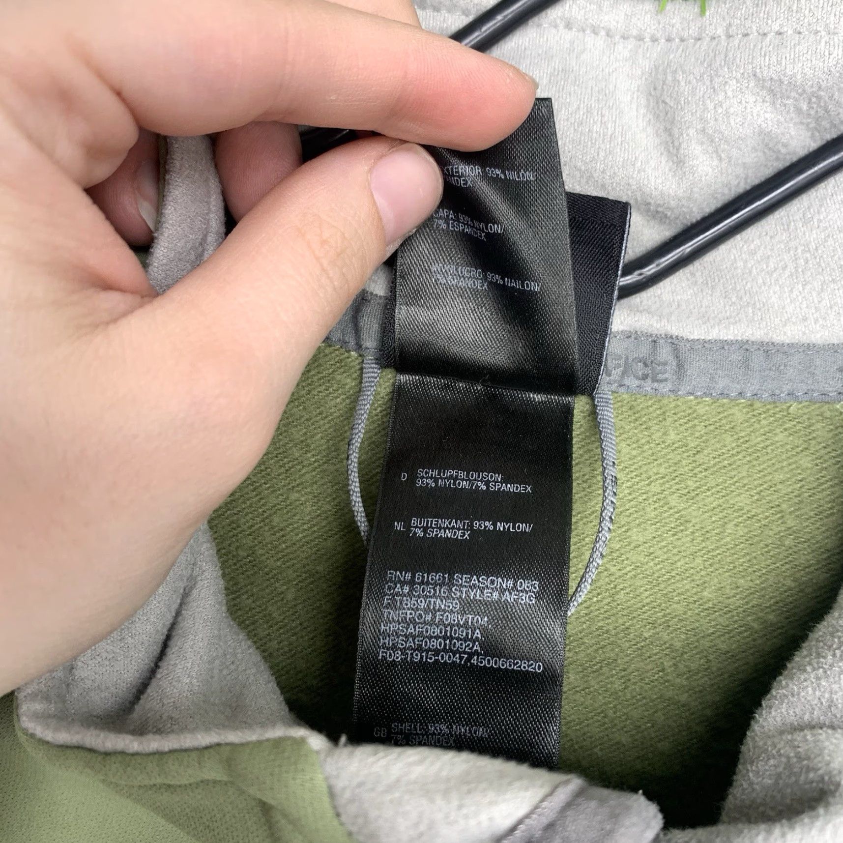 The North Face North Face Apex Pneumatic Jacket Womens Large Triumph Green Softshell Coat Hike Size L / US 10 / IT 46 - 5 Thumbnail
