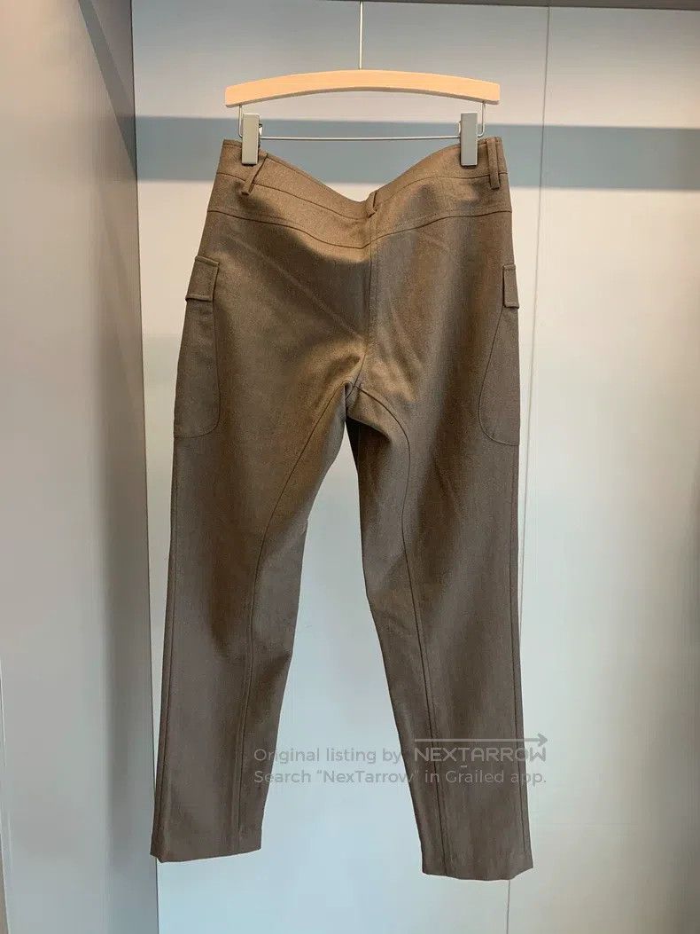 Brunello Cucinelli Brunello Cucinelli Khaki Wool Casual Pants Size 27" / US 4 / IT 40 - 2 Thumbnail