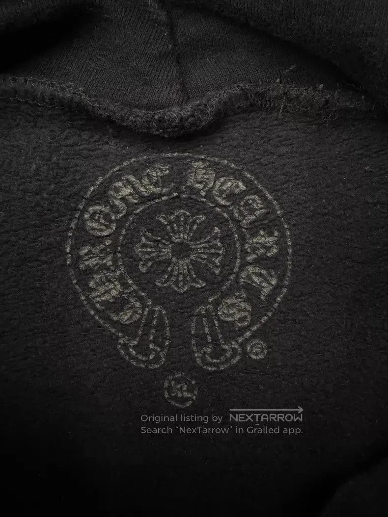 Chrome Hearts CHROME HEARTS Size XL Horseshoe-printed hoodie with vine pa Size US XL / EU 56 / 4 - 4 Thumbnail