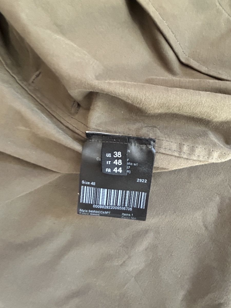 Calvin Klein 205W39NYC × Raf Simons Canceled AW19 Production Sample Military Trench Coat Size US M / EU 48-50 / 2 - 6 Thumbnail