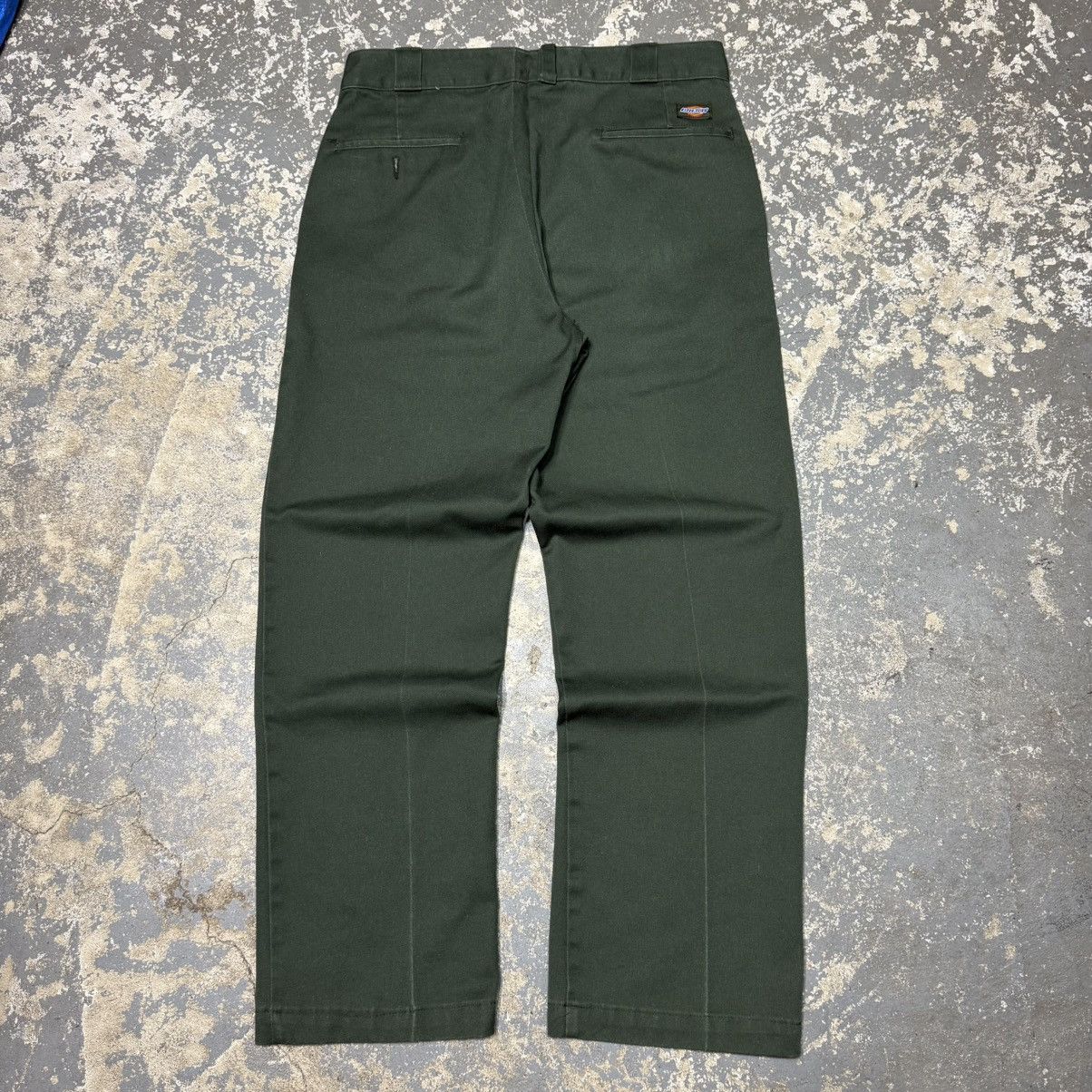 Dickies Vintage Dickies Dark Green Essential Work Pants USA 90s Size US 32 / EU 48 - 1 Thumbnail