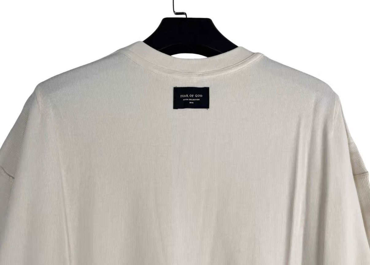 Fear of God Fear of God Inside Out Off-White Logo Tee J31 Size US M / EU 48-50 / 2 - 5 Thumbnail