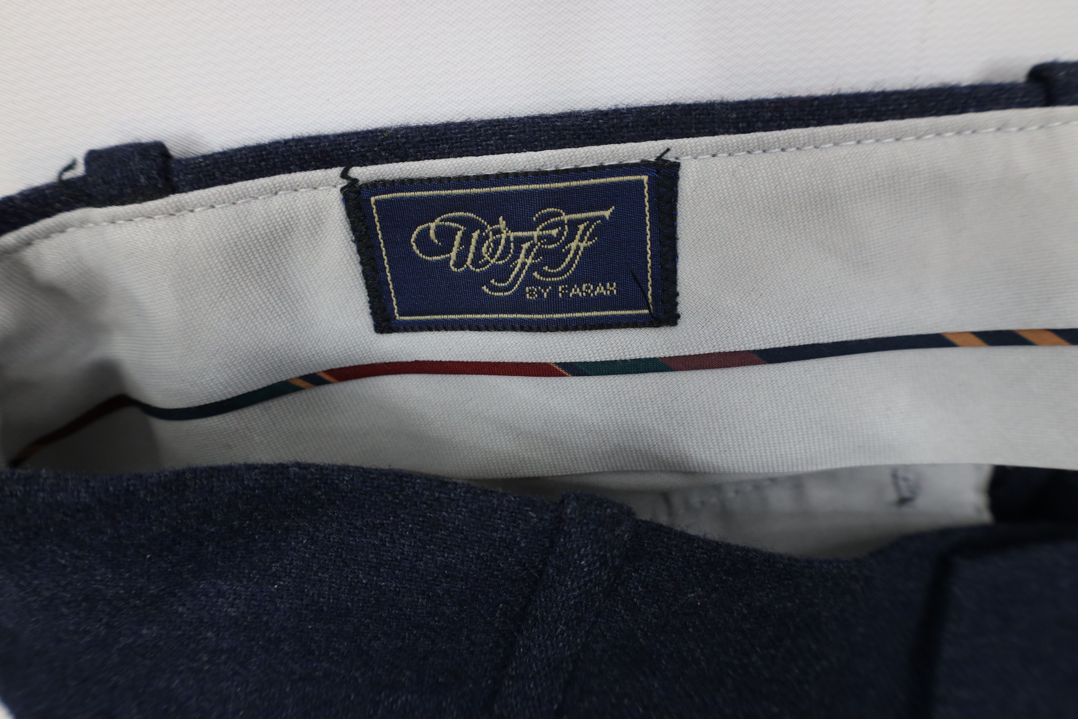 Vintage Vintage 70s Streetwear Flared Wide Leg Chino Pants Blue USA Size US 32 / EU 48 - 8 Thumbnail
