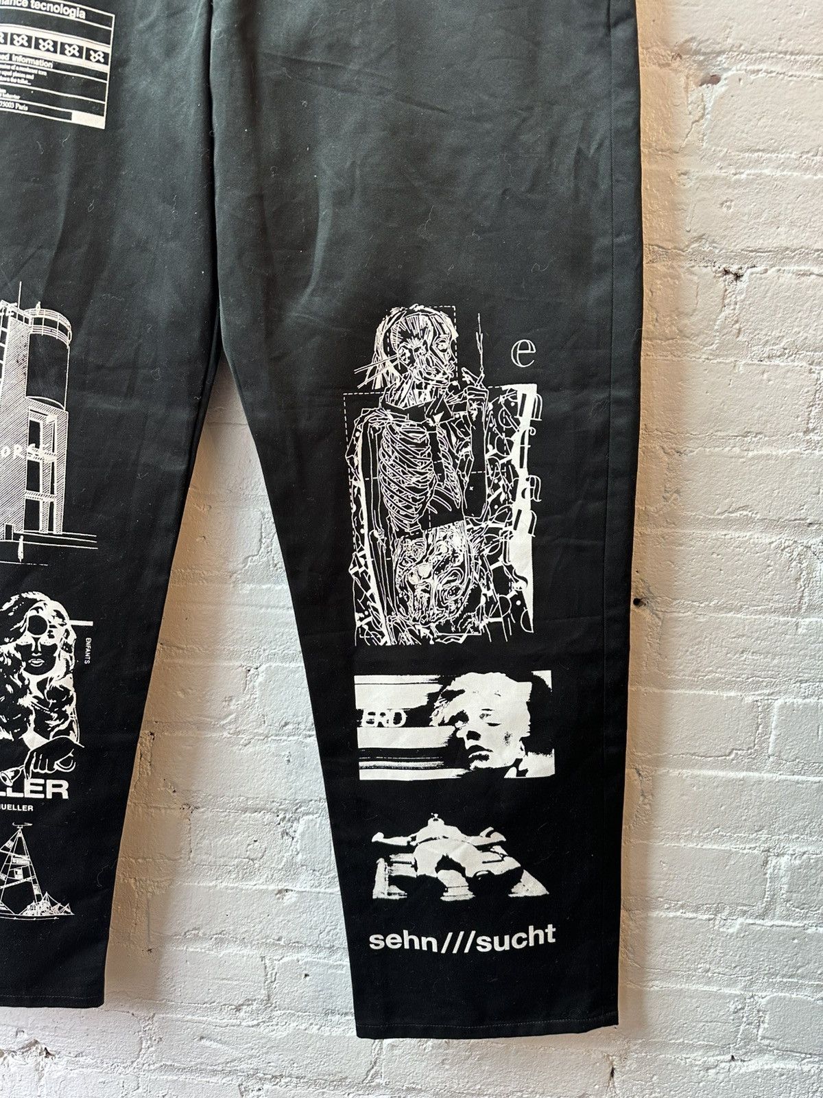 Enfants Riches Deprimes ERD MULTI GRAPHIC WORK PANTS Size US 38 / EU 54 - 2 Thumbnail