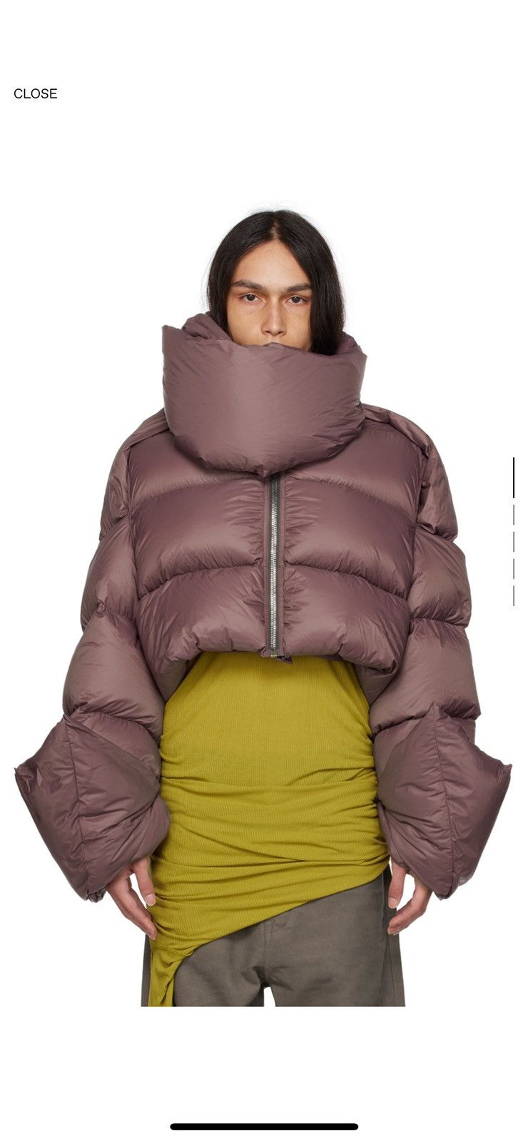 Rick Owens Babel Mountain down jacket (3XL/IT 56) Size US XXL / EU 58 / 5 - 1 Thumbnail