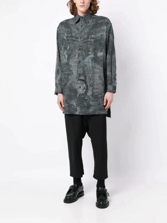 Yohji Yamamoto BNWT SS23 YOHJI YAMAMOTO POUR HOMME YYPH ASAKURA SHIRT 3 Size US L / EU 52-54 / 3 - 1 Thumbnail
