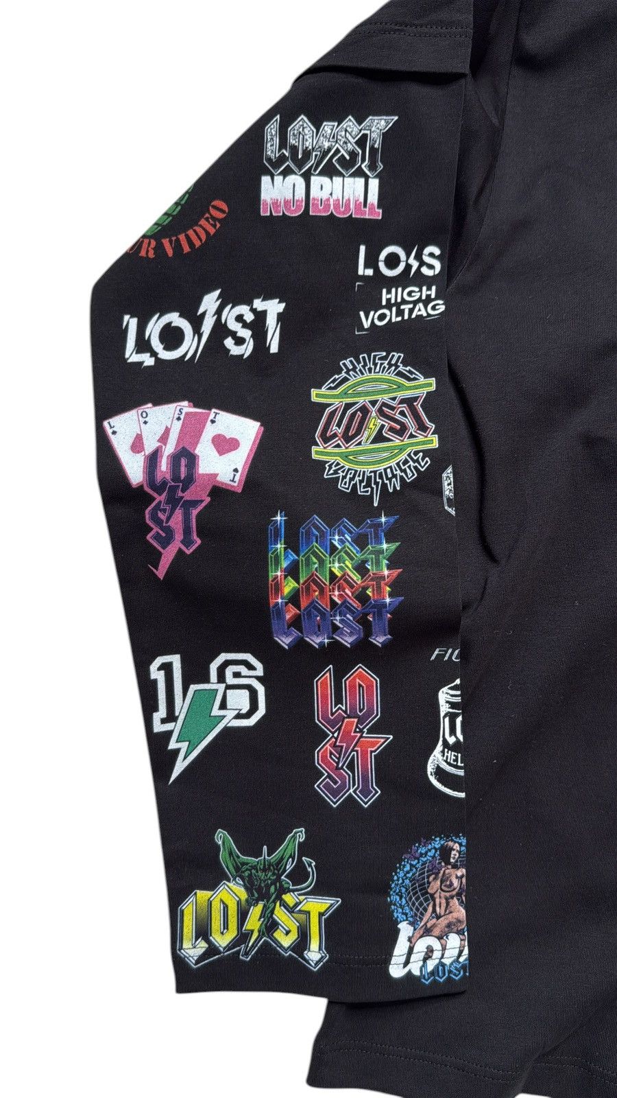 LOST INTRICACY Lost Intricacy Black Logos Longsleeve Large Size US L / EU 52-54 / 3 - 6 Thumbnail