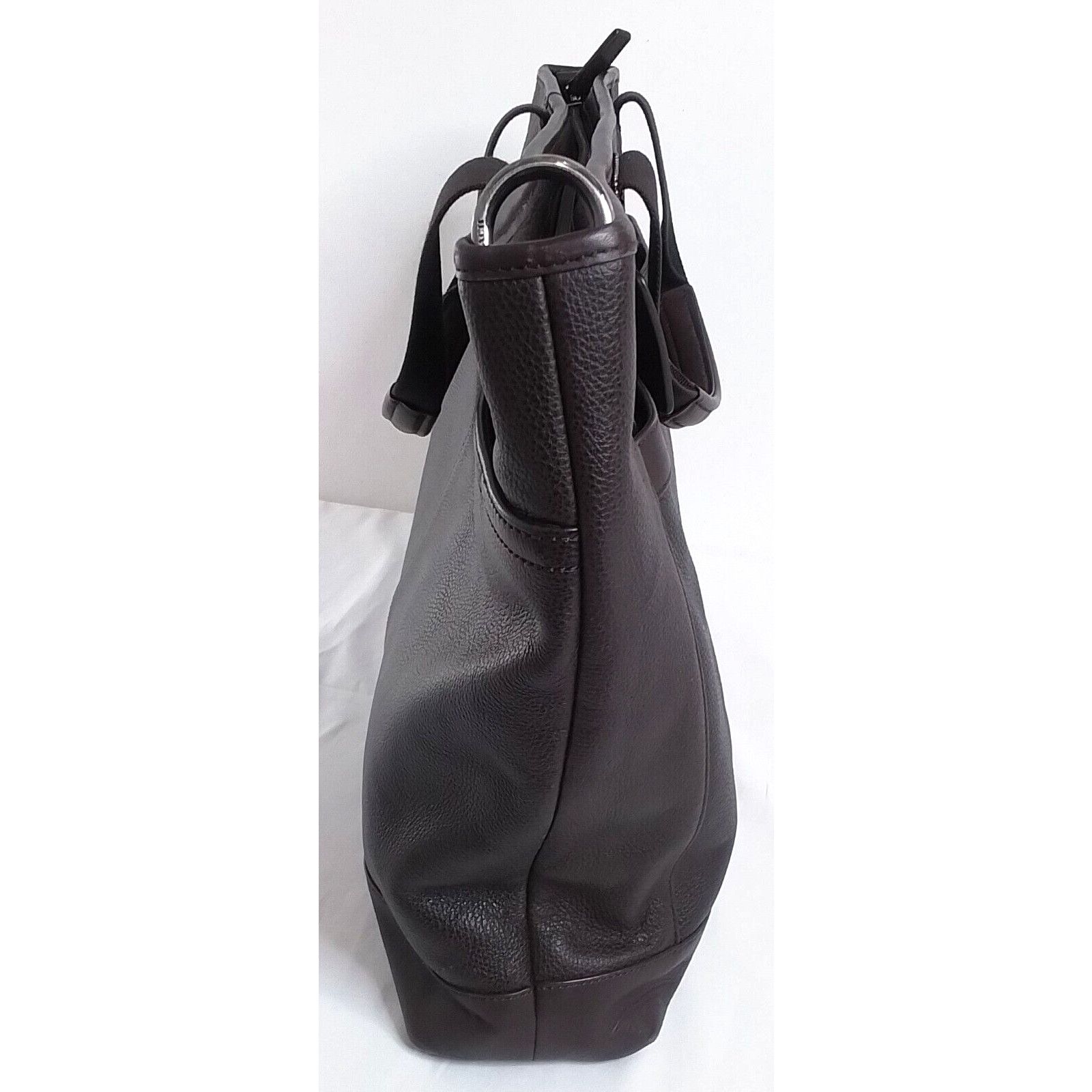 Coach Coach Leather Bag Brown Weekender Travel Work Handbag Size ONE SIZE - 5 Thumbnail