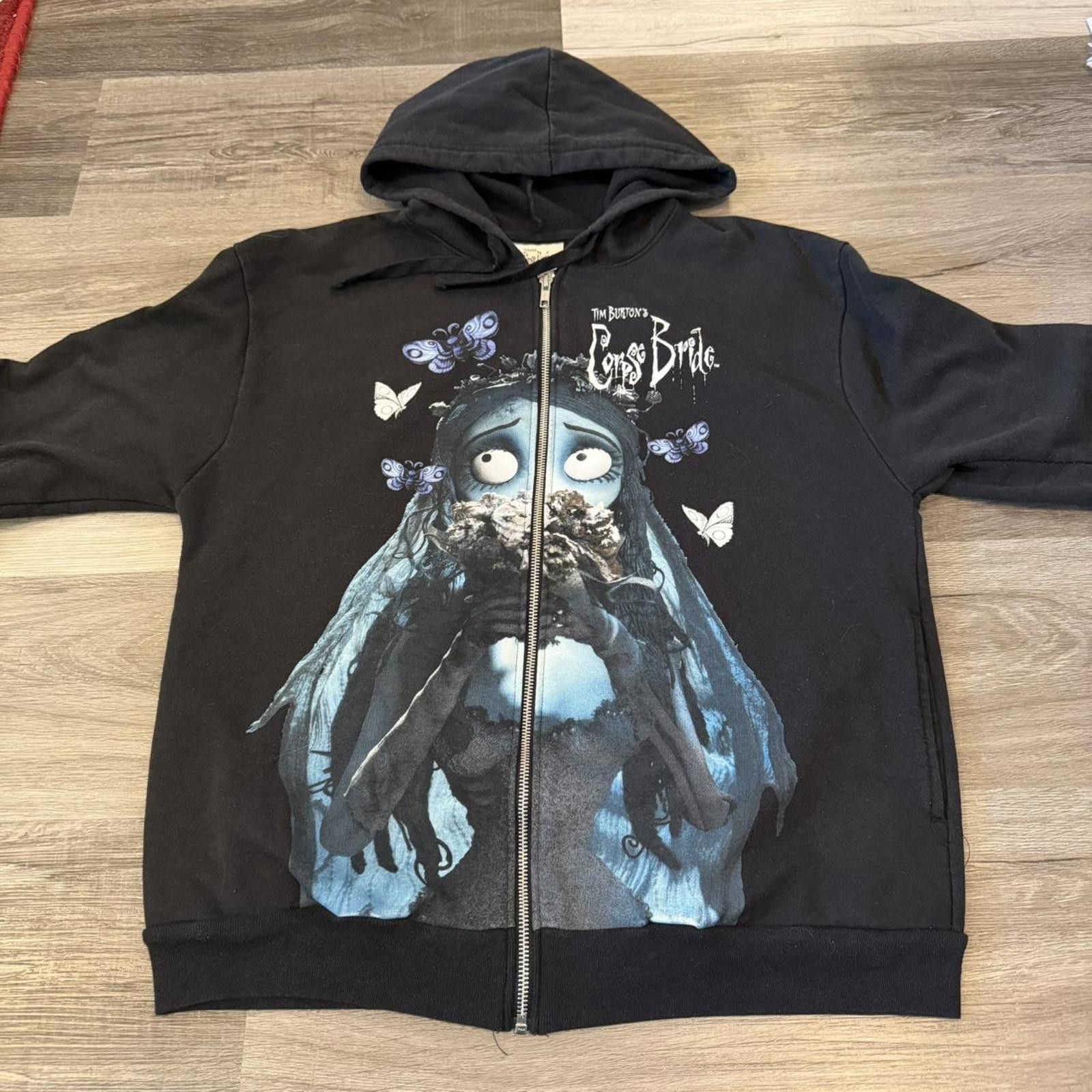 Disney corpse bride zip up hoodie 2022 M Size US M / EU 48-50 / 2 - 4 Thumbnail