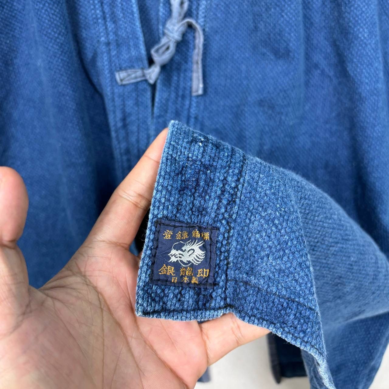 Japanese Brand Vtg Japanese Sashiko Kendo Gi Indigo Jacket Made in Japan Size US M / EU 48-50 / 2 - 6 Thumbnail