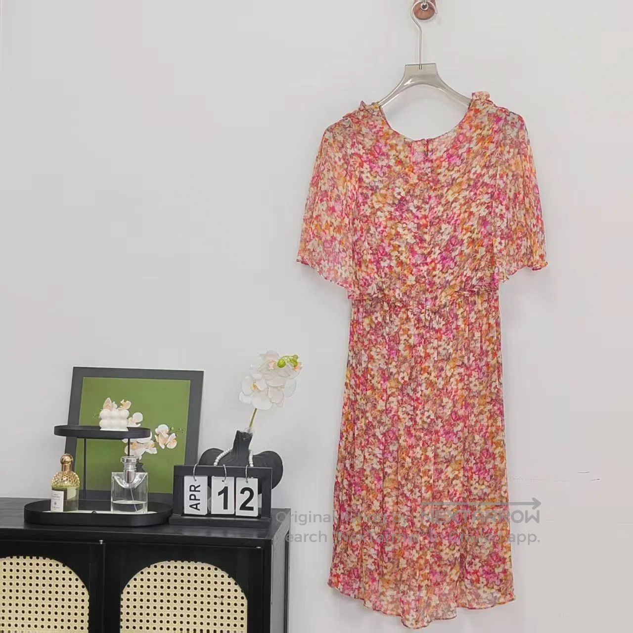 Max Mara Max Mara Floral Silk Dress| Size M / US 6-8 / IT 42-44 - 4 Thumbnail