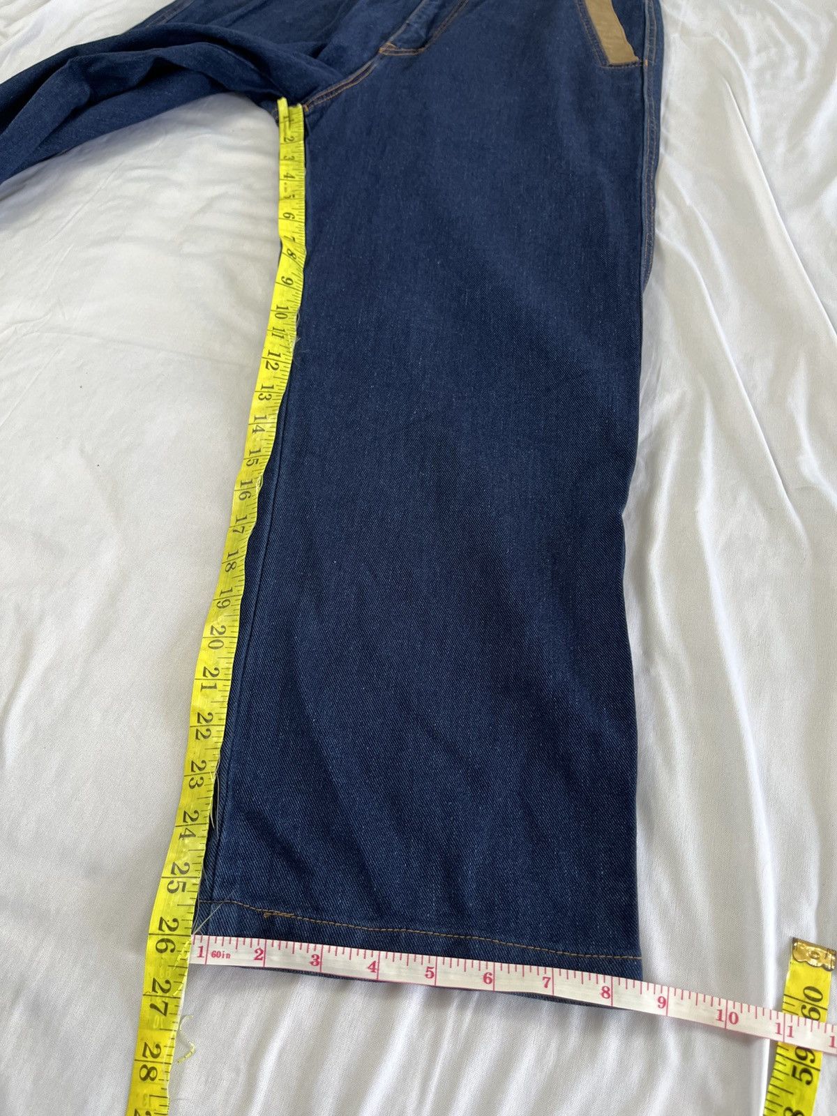 Hardy Amies HARDY AMIES JEANS PANT EMBROIDERY POCKET Size US 30 / EU 46 - 14 Thumbnail