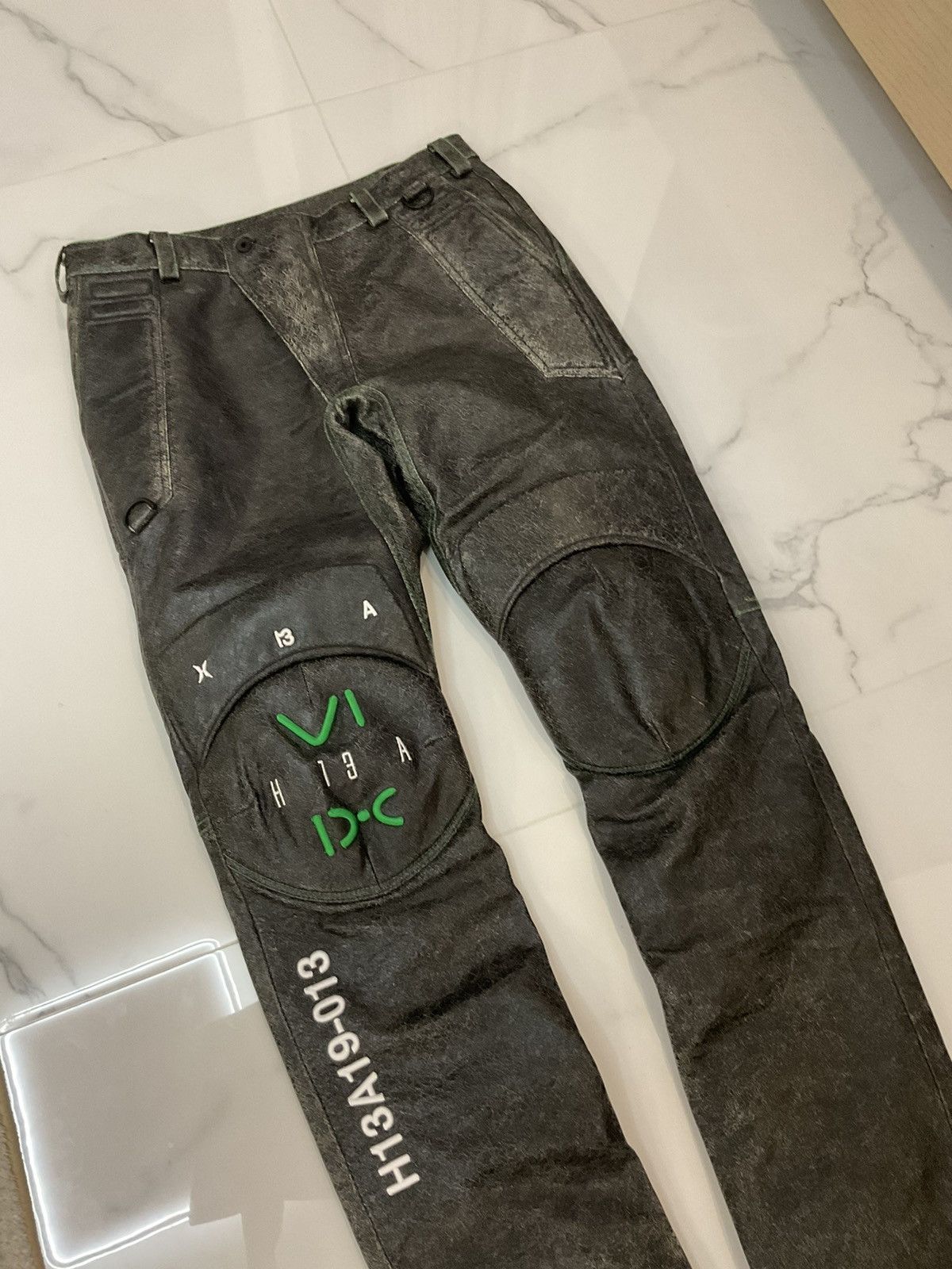 Hood By Air Hood by air leather pants Size US 34 / EU 50 - 3 Thumbnail