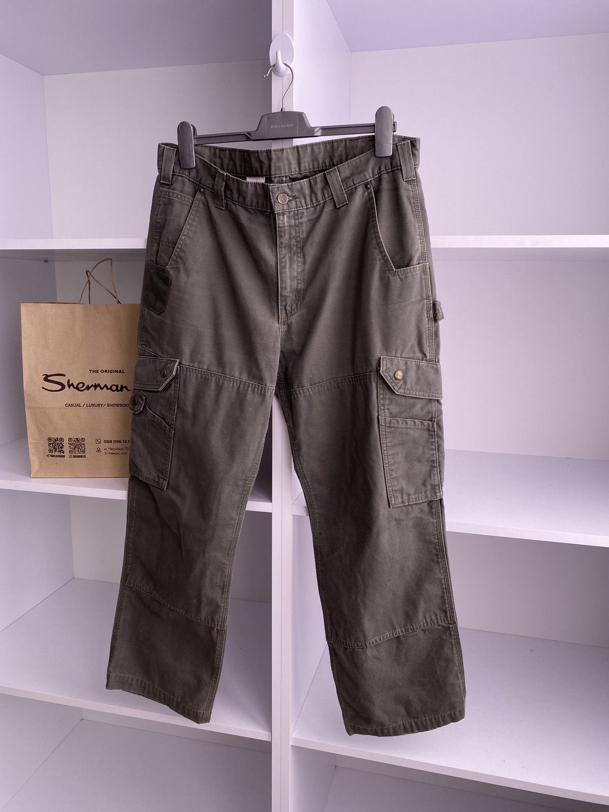 Carhartt × Vintage Carhartt Carpenter Pants Mens Size US 36 / EU 52 - 5 Thumbnail