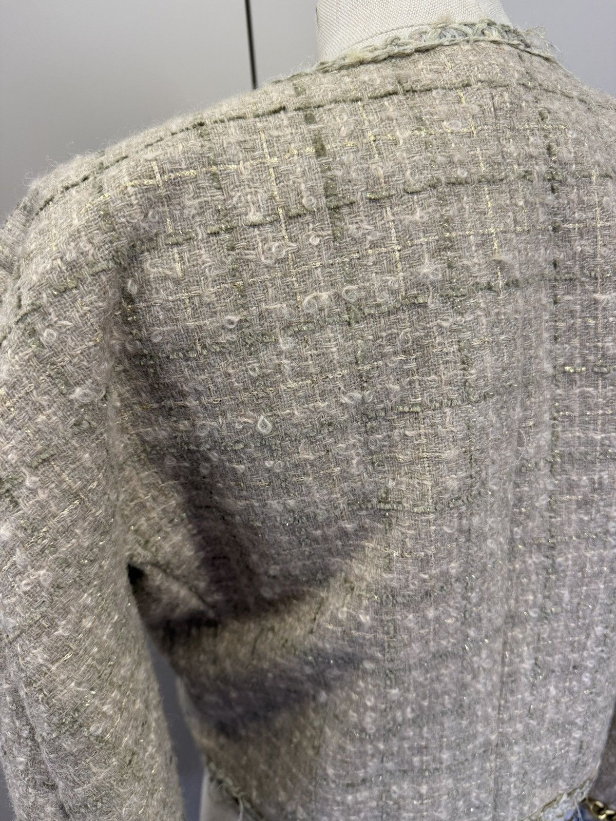 R13 R13 Square Shoulder Tweed Jacket - RP.2350€ Size M / US 6-8 / IT 42-44 - 17 Thumbnail