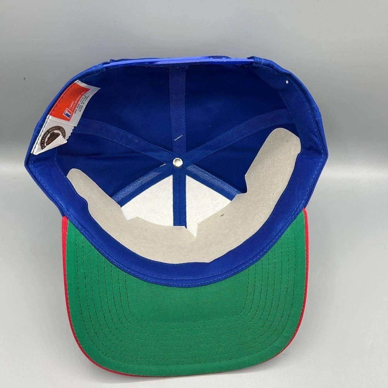 Twins Enterprise Inc. Vintage Quebec Nordiques Hat Men Blue Red Hat Snap Back Cap Size ONE SIZE - 2 Thumbnail
