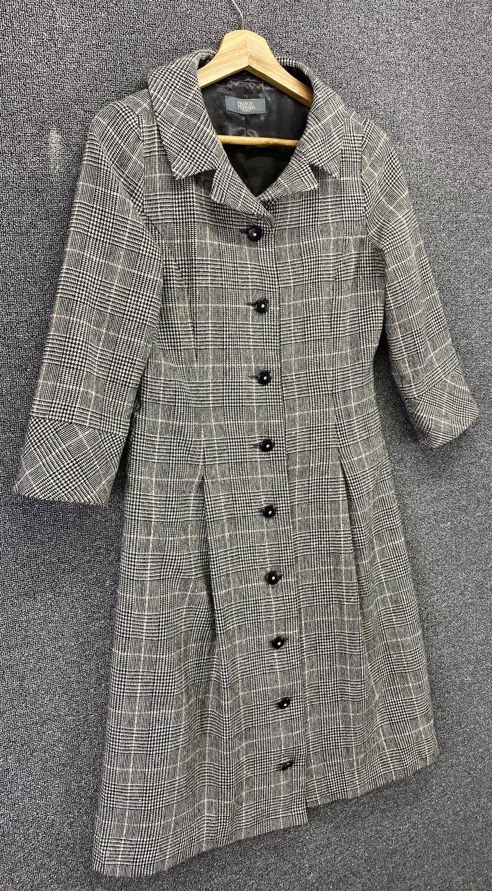 Vintage Vintge Franco Ferraro Shirts Button Up Long Jacket Size XS / US 0-2 / IT 36-38 - 2 Thumbnail