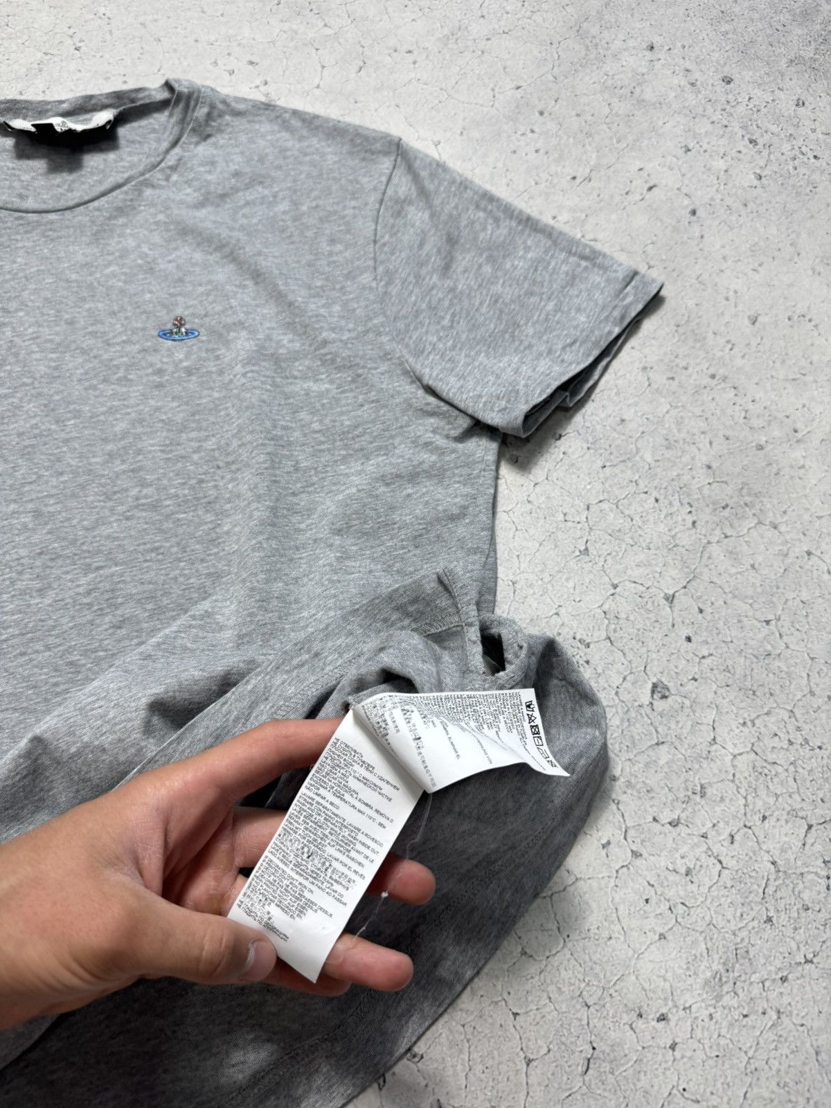 Vivienne Westwood Vivienne Westwood Luxury T-Shirt Gray Size US M / EU 48-50 / 2 - 8 Thumbnail