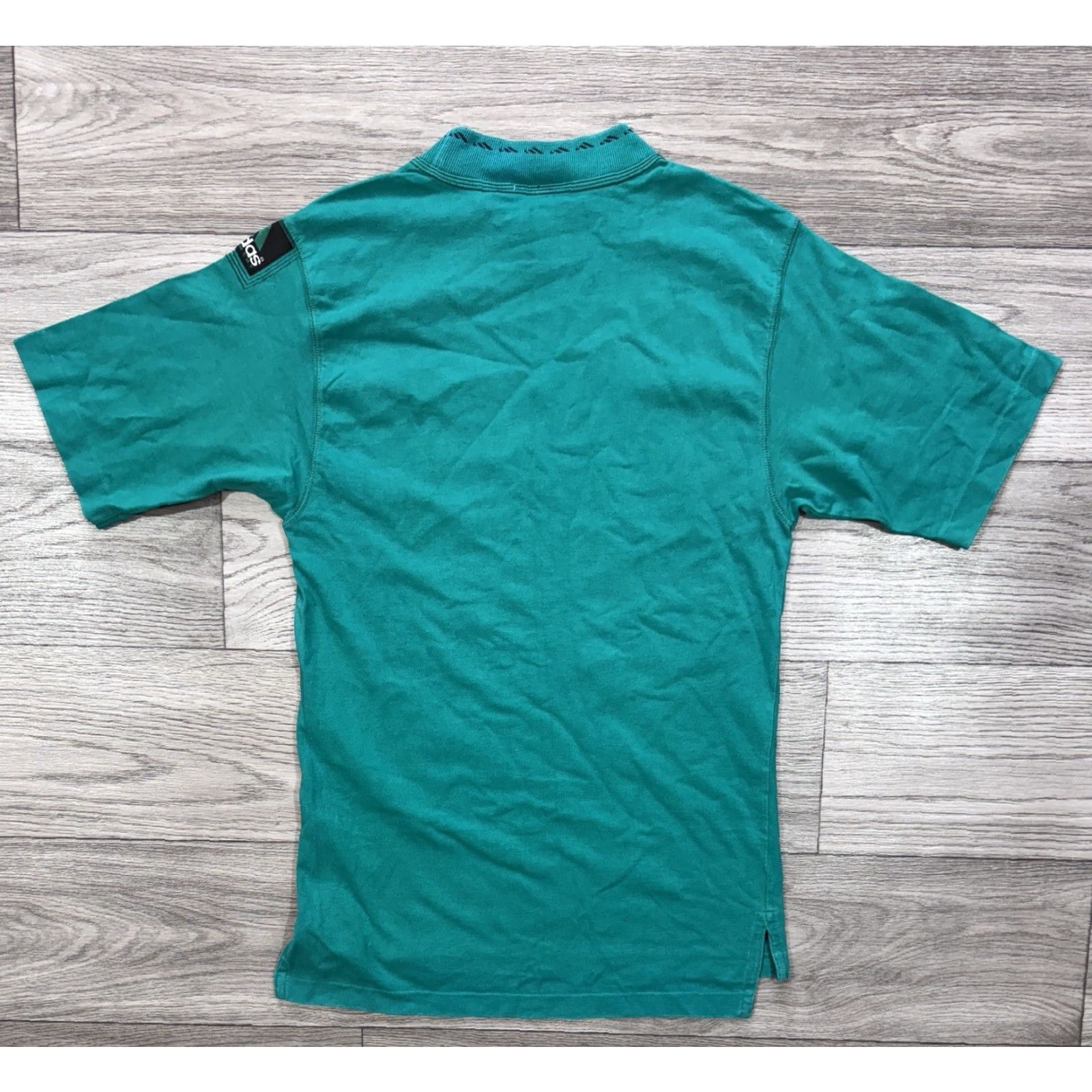 Adidas VINTAGE adidas Equipment Shirt Mens S Green 90s EQT Logo Patch Sports T-Shirt Size US S / EU 44-46 / 1 - 2 Thumbnail