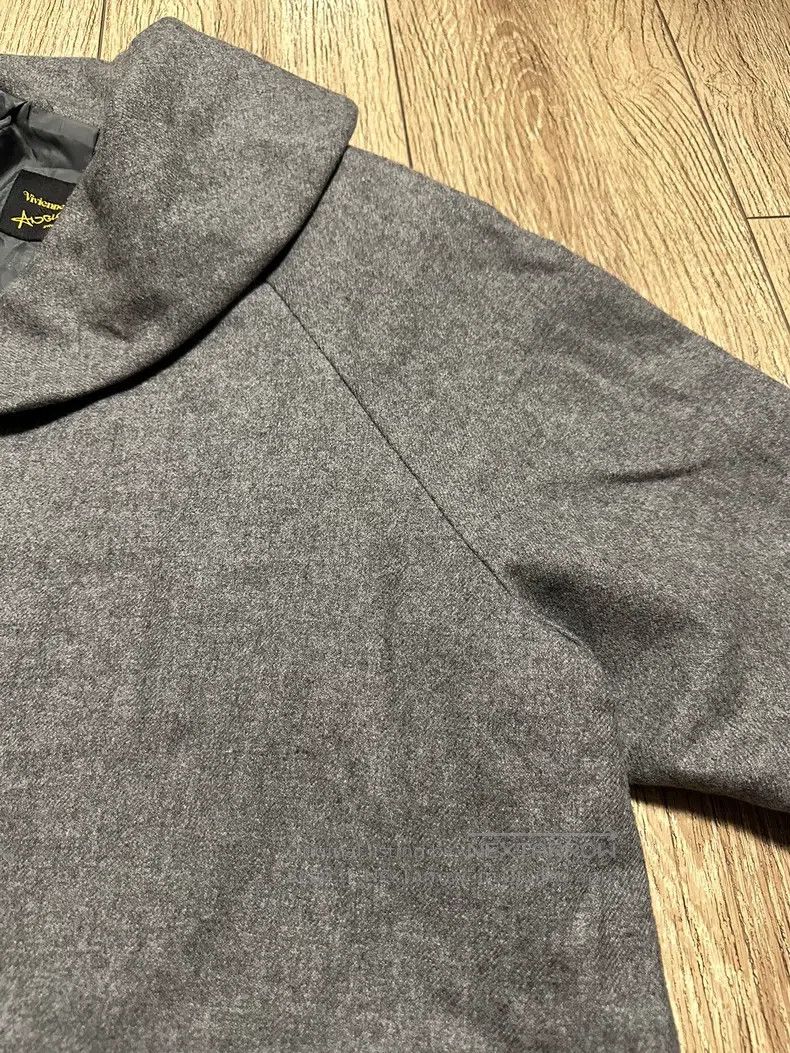 Vivienne Westwood Vivienne Westwood Vintage Grey Wool Coat Size XS / US 0-2 / IT 36-38 - 8 Thumbnail