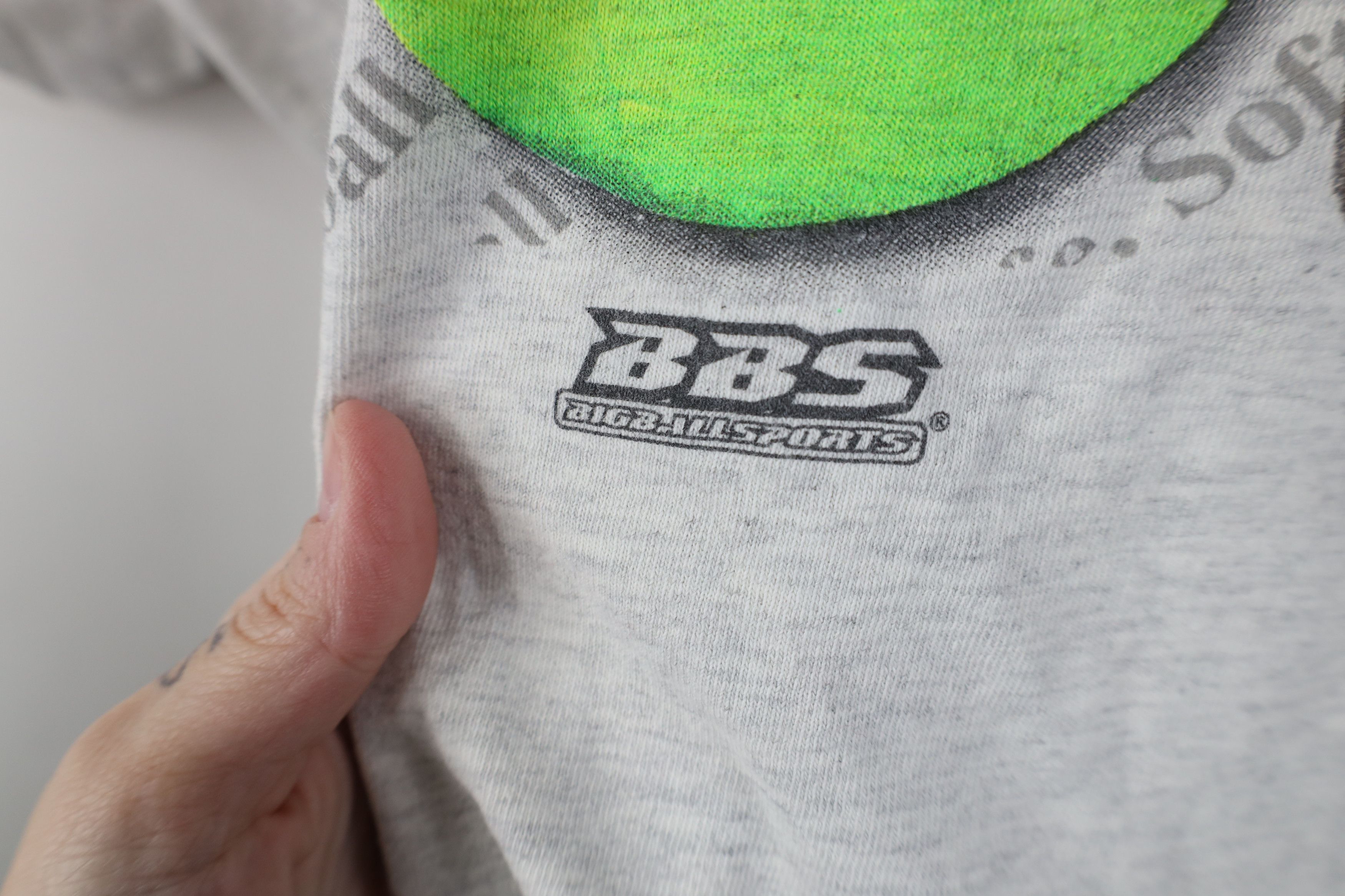 Vintage Vintage 90s Streetwear Sports Is Life T-Shirt Gray USA Size US XXL / EU 58 / 5 - 12 Thumbnail