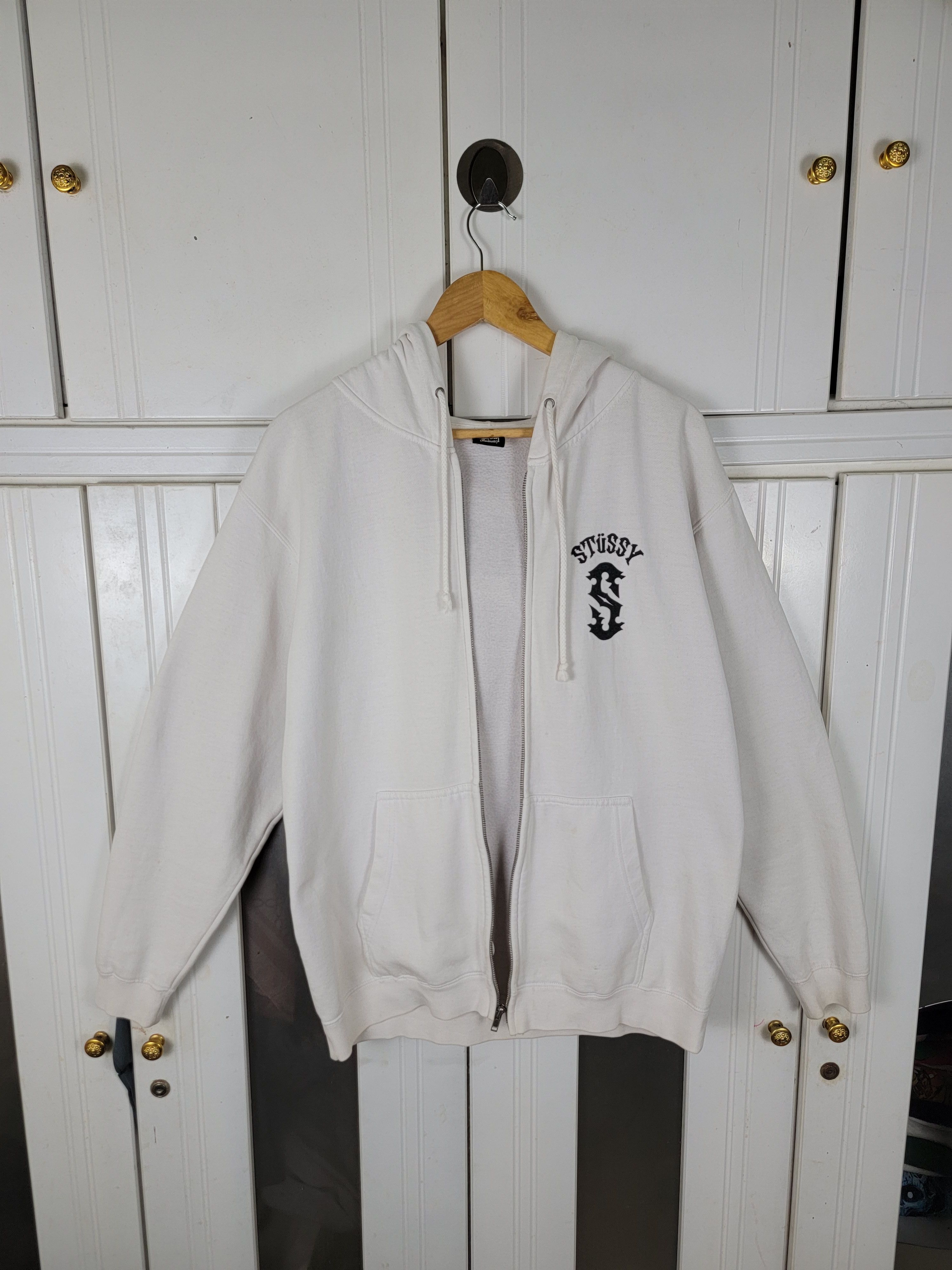 Stussy × Vintage Vintage Stussy WorldWide Hoodie Size US M / EU 48-50 / 2 - 9 Thumbnail