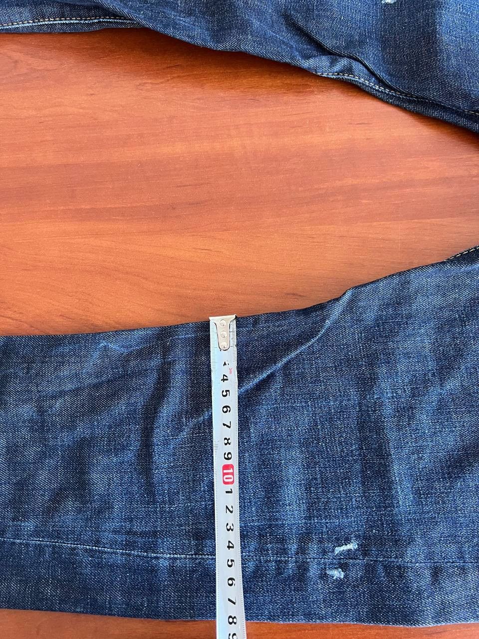 Dsquared2 2017 DSQUARED 2 BLUE ARTIFICIALLY WORN SEXY TWIST PANTS 46 Size US 44 / EU 60 - 18 Thumbnail