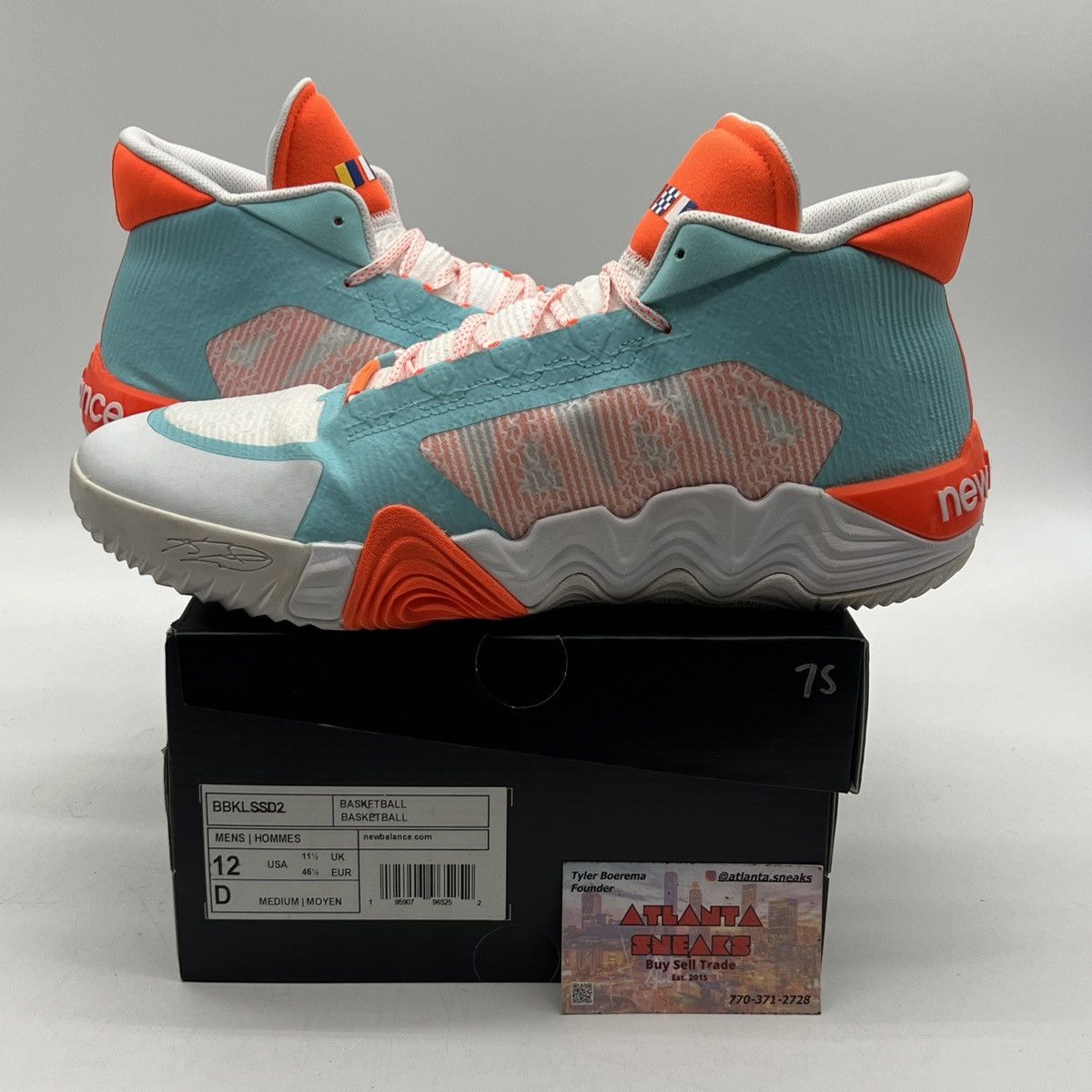 New Balance Kawhi 2 clippers Size US 12 / EU 45 - 1 Thumbnail