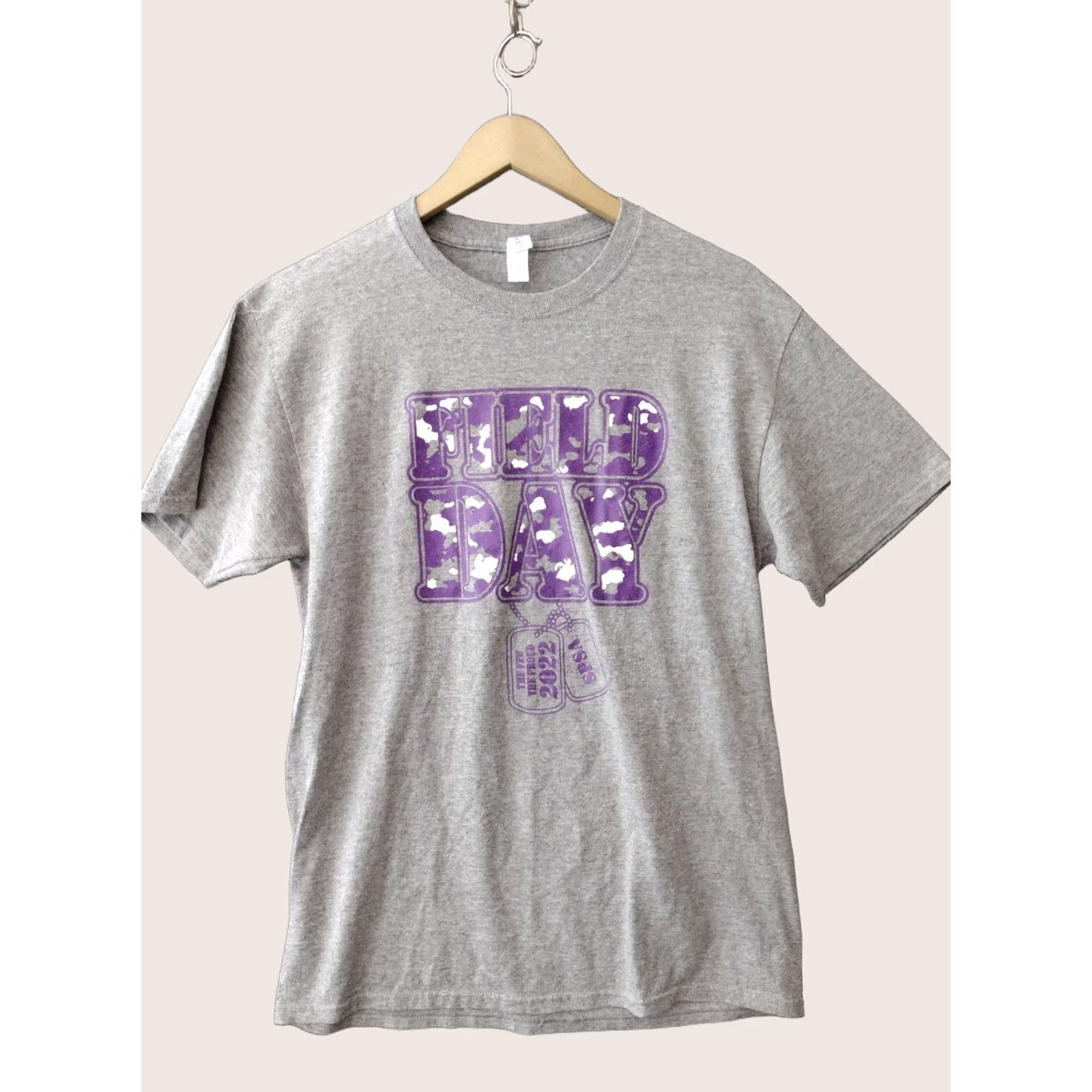 Jerzees JERZEES Heavyweight Field Day T Shirt Adult M Crew Neck Short Sleeve Gray Mens Size US M / EU 48-50 / 2 - 1 Thumbnail