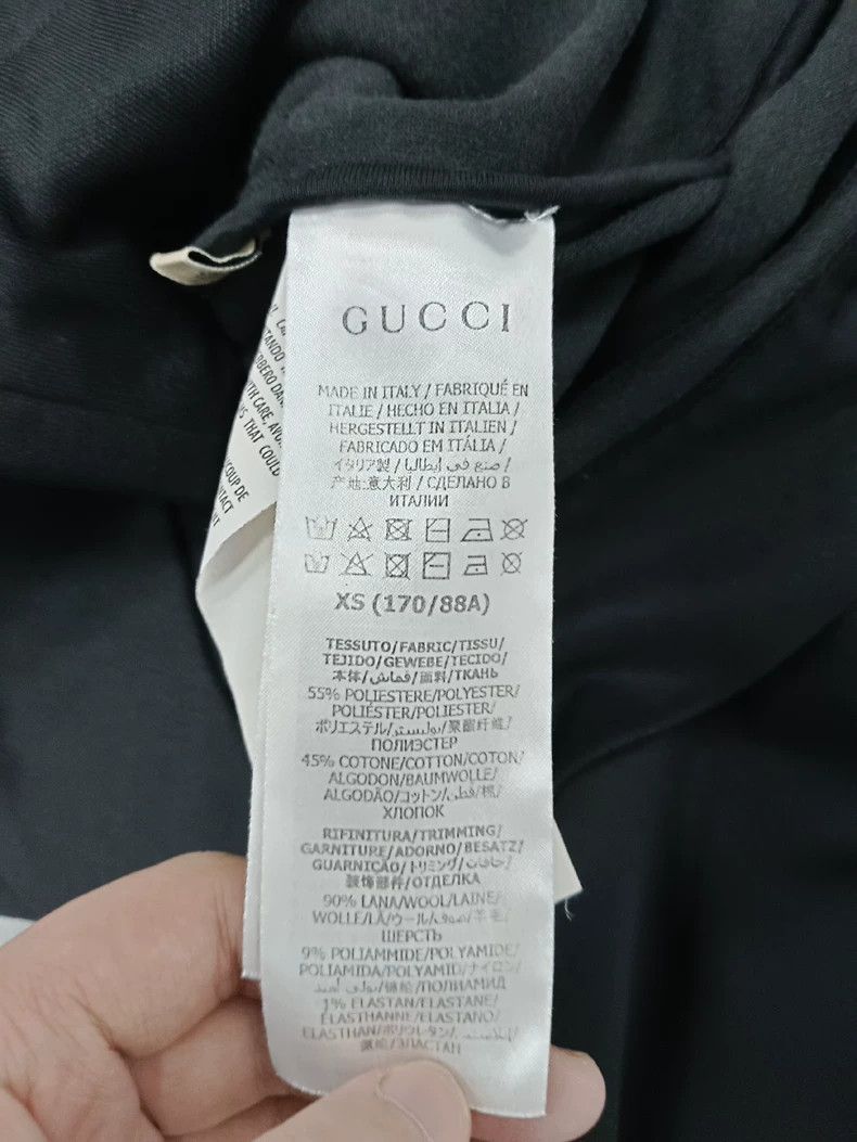 Gucci Gucci Side striped letter logo long-sleeved zipper jacket 2 Size US XS / EU 42 / 0 - 4 Thumbnail