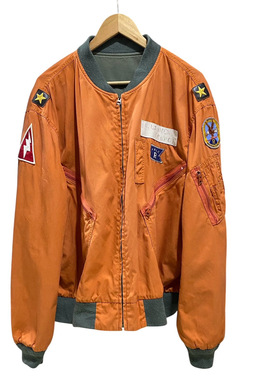 Polo Ralph Lauren Rare Polo Ralph Lauren Fortis Tigrim Reversible Ma-1 Jacket Size US XXL / EU 58 / 5 - 1 Thumbnail