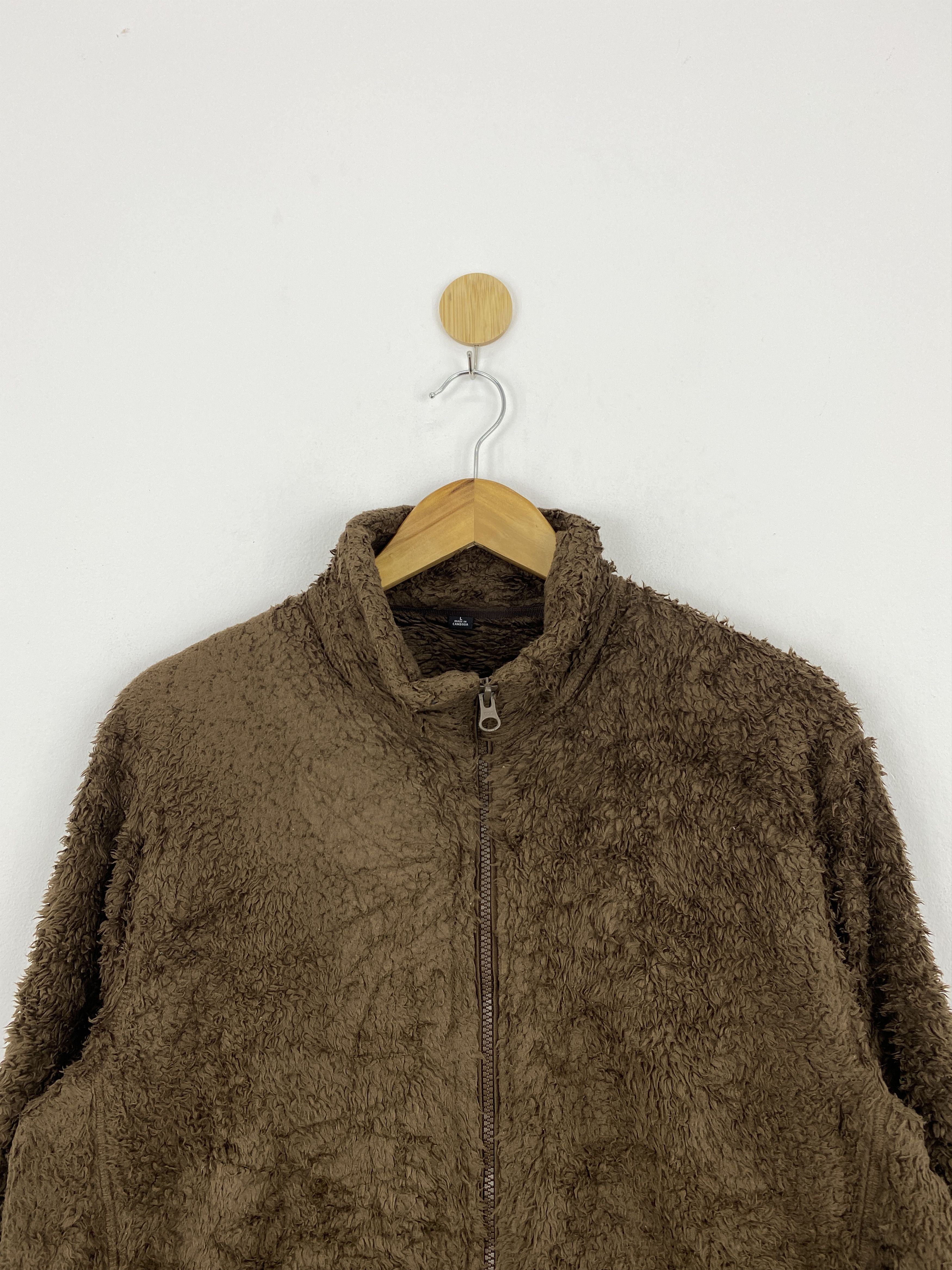 Uniqlo Uniqlo Fleece Bomber Zipper Jacket J1857 Size US L / EU 52-54 / 3 - 2 Thumbnail