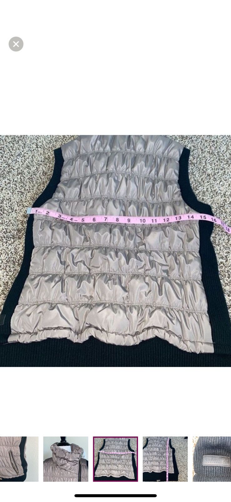 Calvin Klein Calvin Klein performance medium puffer vest Size M / US 6-8 / IT 42-44 - 3 Thumbnail
