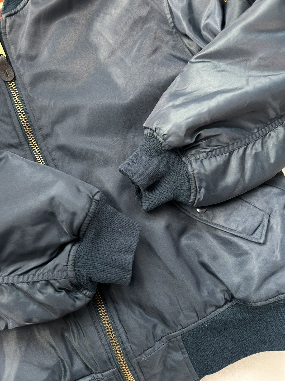 Delta × Japanese Brand Y2k Delta Bomber Jacket Oversized Size US L / EU 52-54 / 3 - 10 Thumbnail