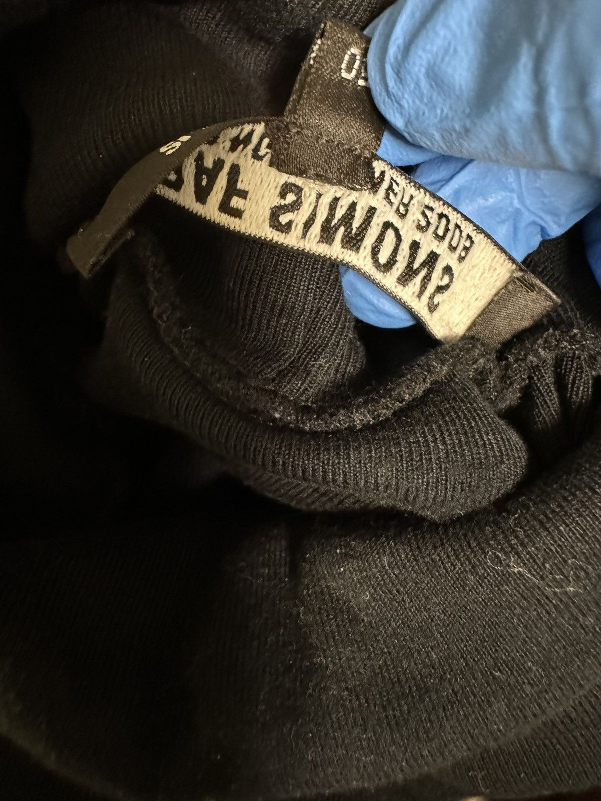 Raf by Raf Simons Raf Simons Black Hand Sign SS09 Turtleneck Sweater Size US M / EU 48-50 / 2 - 12 Thumbnail