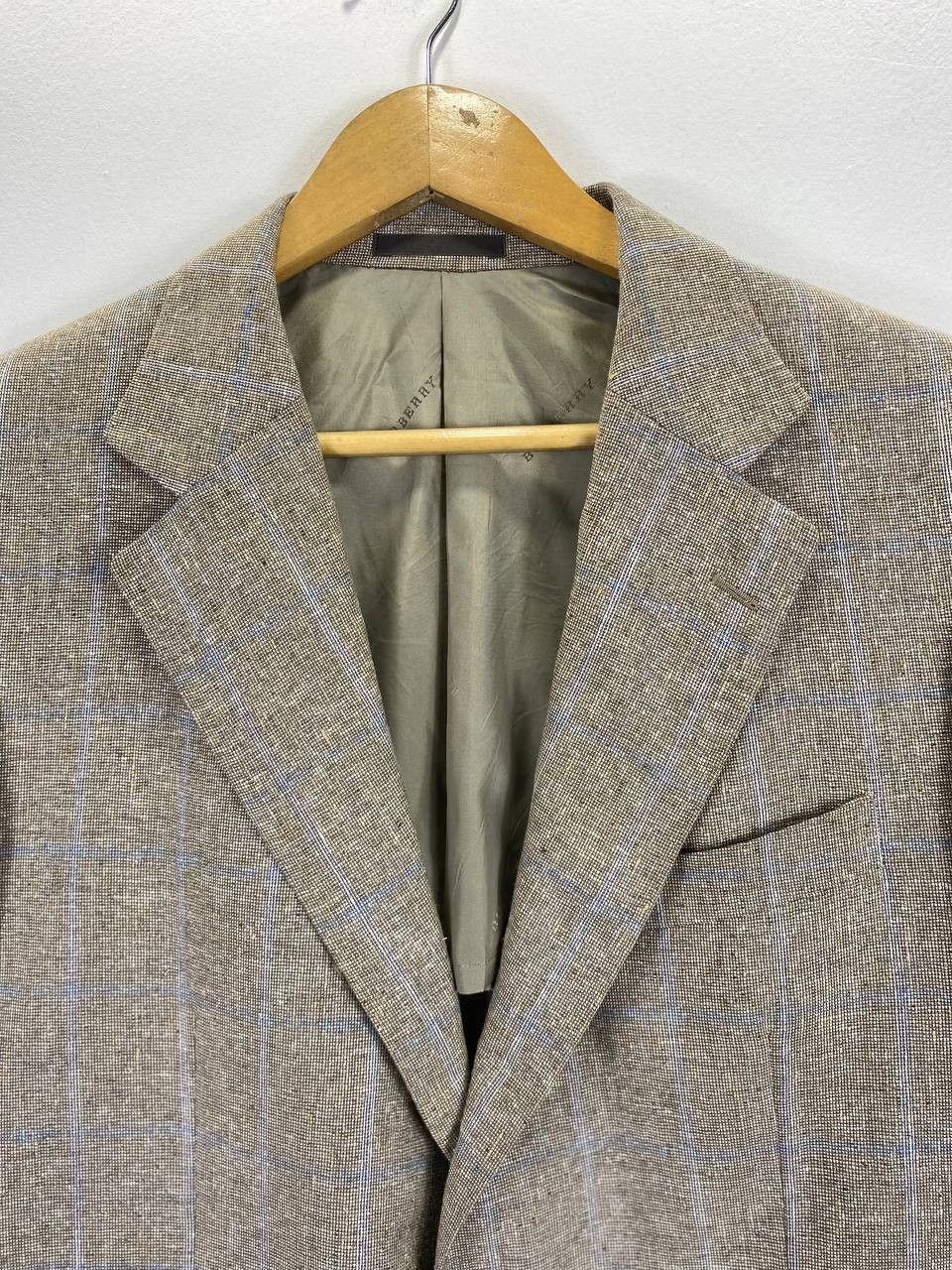 Burberry burberry london wool checkered jacket nice design Size US XL / EU 56 / 4 - 2 Thumbnail