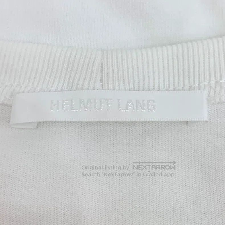 Helmut Lang HELMUT LANG Letter Portrait Printed Cotton Crew Neck Short Size US L / EU 52-54 / 3 - 5 Thumbnail