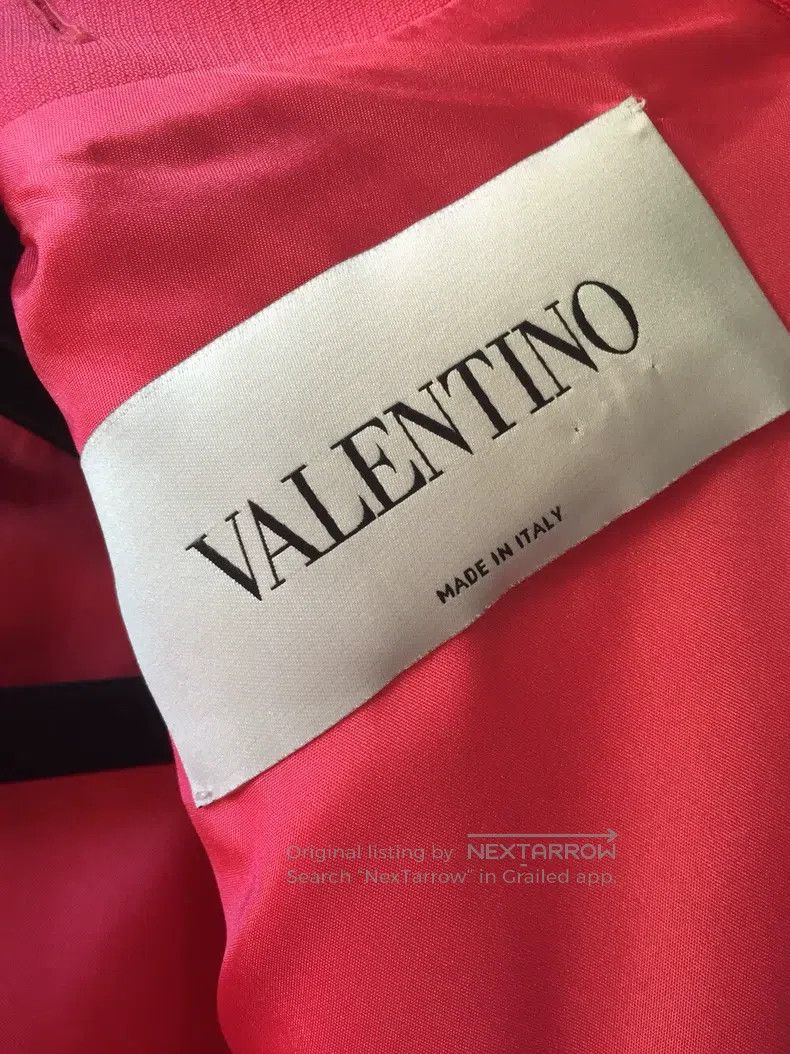Valentino Valentino Floral leather collar dress Size M / US 6-8 / IT 42-44 - 4 Thumbnail