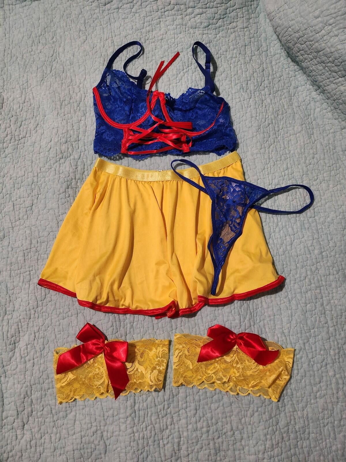 Other Snow white lingerie set Size ONE SIZE - 1 Thumbnail