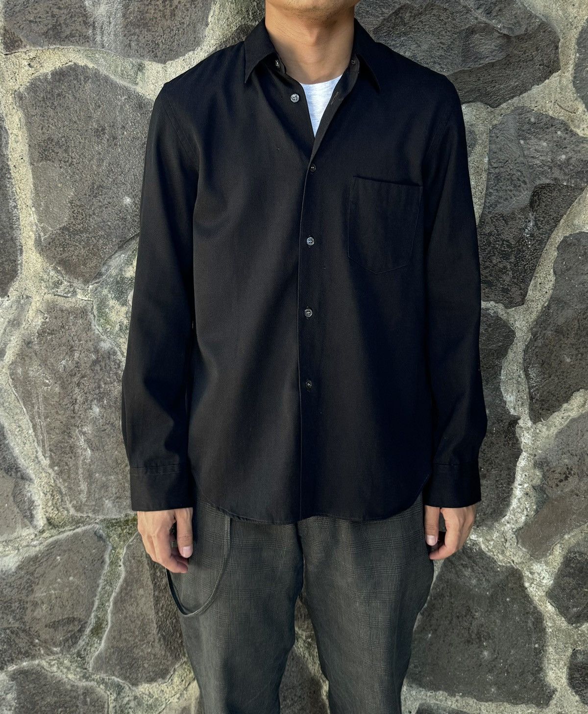 Comme des Garcons SHIRT Wool Blend Shirt Size US M / EU 48-50 / 2 - 11 Thumbnail