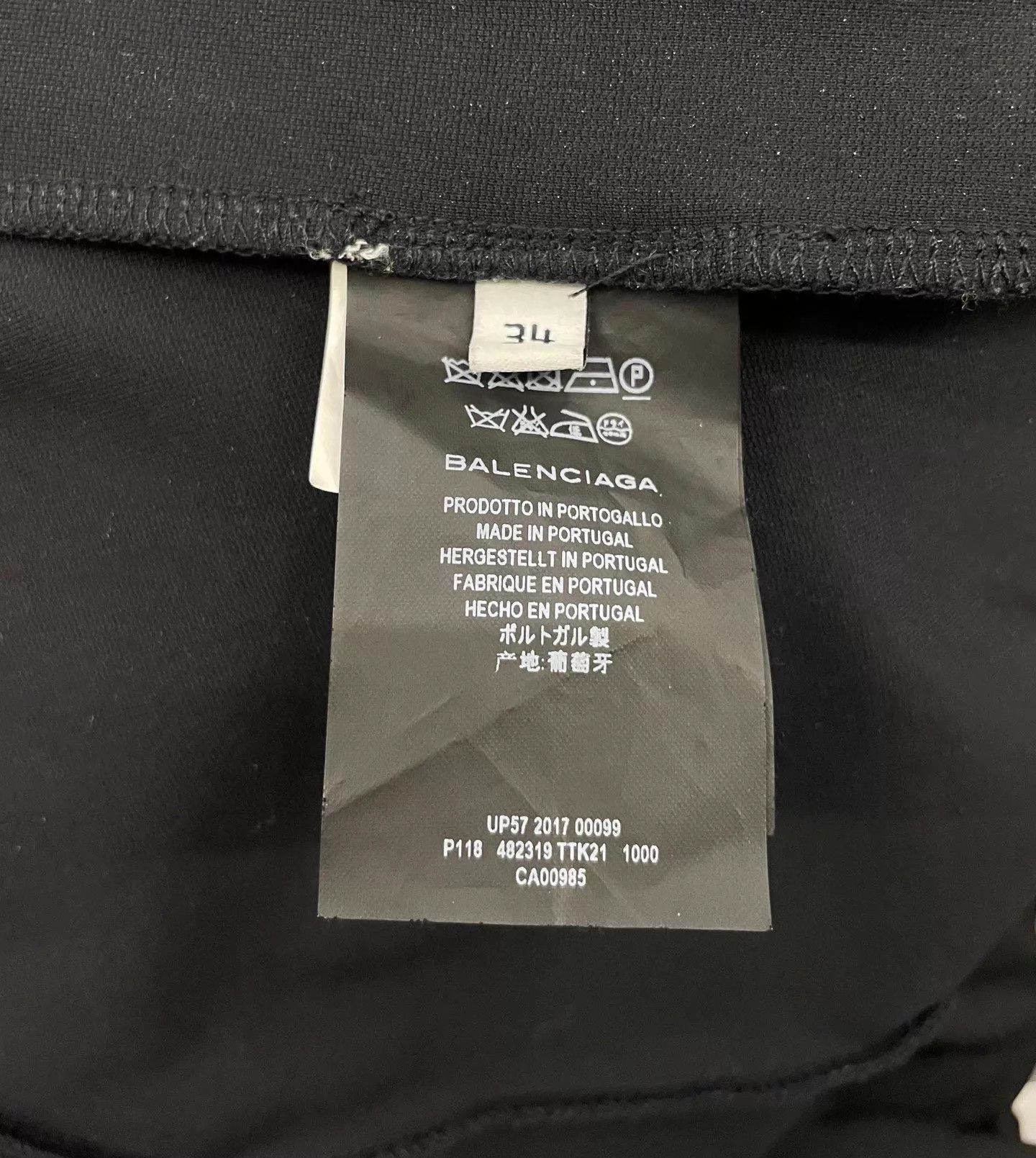 Balenciaga Balenciaga Women's Skinny Pants Black 34 Size 25" / US 0 / IT 36 - 6 Thumbnail