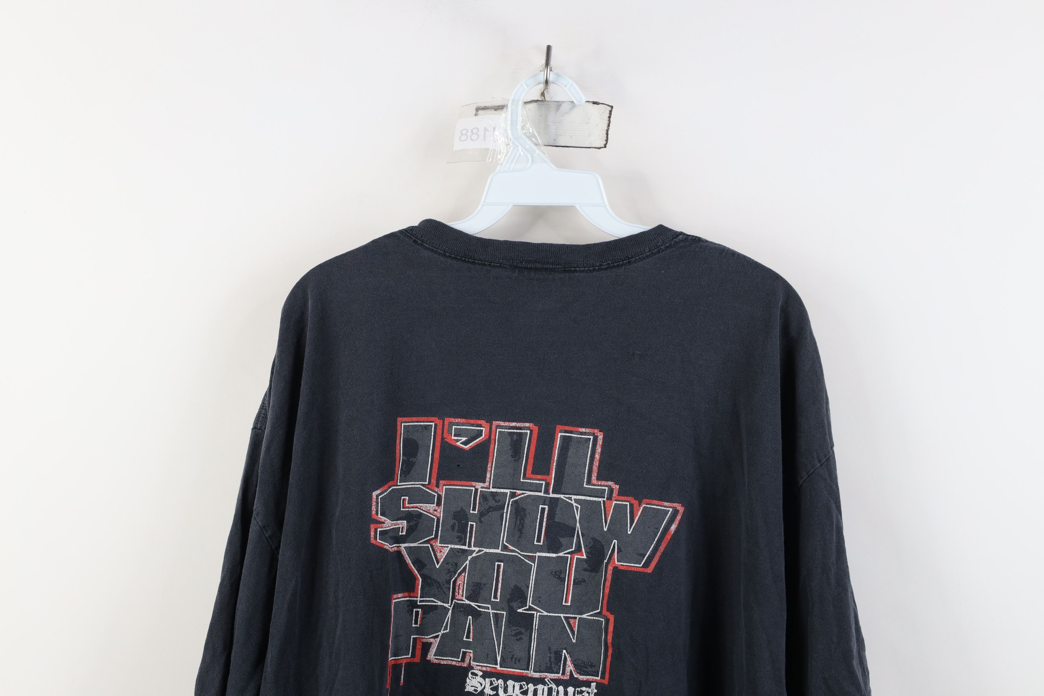 Vintage Vintage 90s Too Close To Hate Sevendust Band T-Shirt Black Size US XXL / EU 58 / 5 - 14 Thumbnail