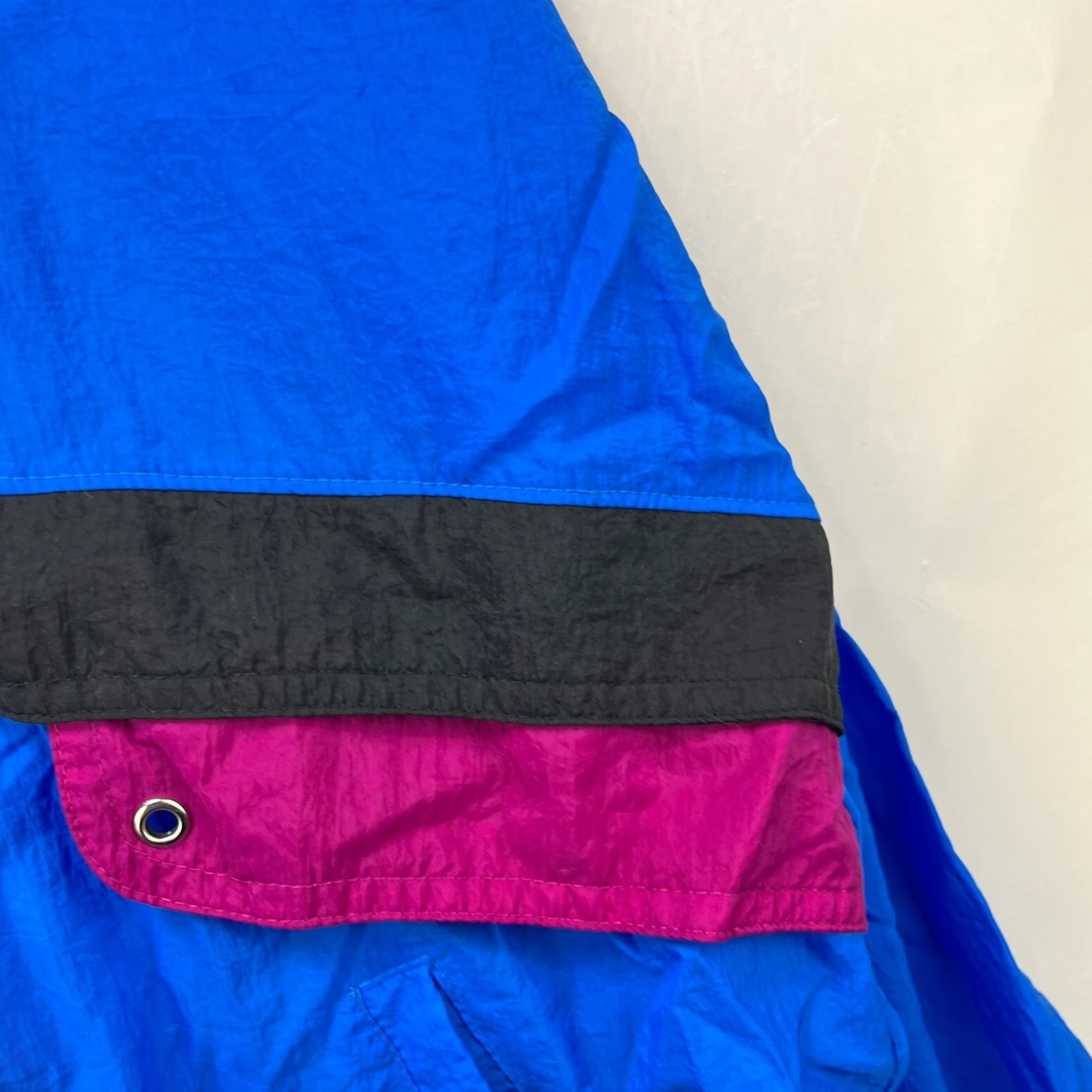 Puma VINTAGE Puma Windbreaker Track Jacket Large Mens Blue 90s Size US 33 - 7 Thumbnail