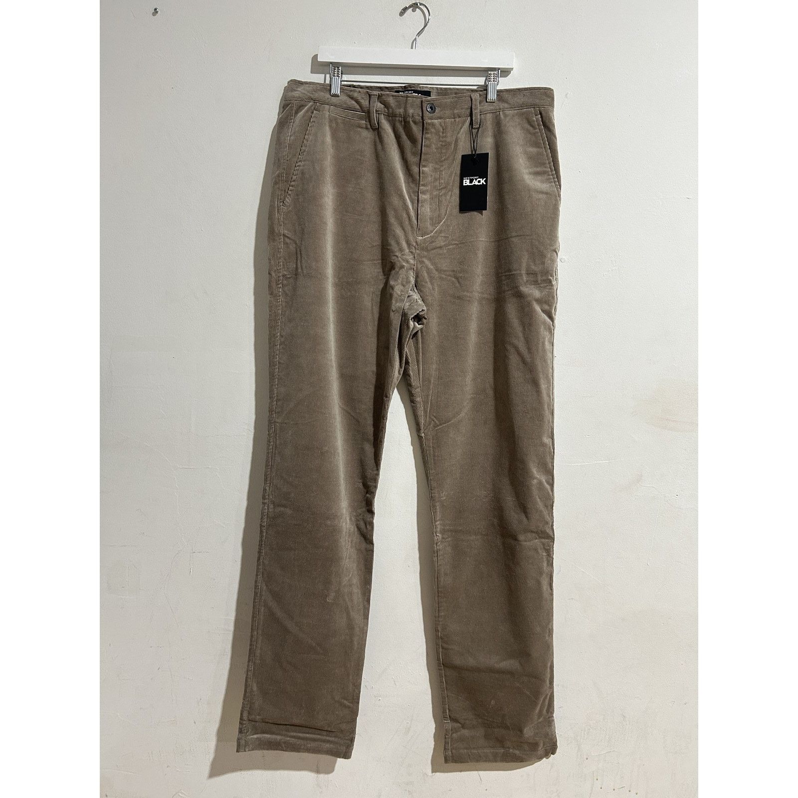Other WESTPORT BLACK FLAT FRONT CORDUROY PANTS SIZE 40 Size US 40 / EU 56 - 1 Thumbnail