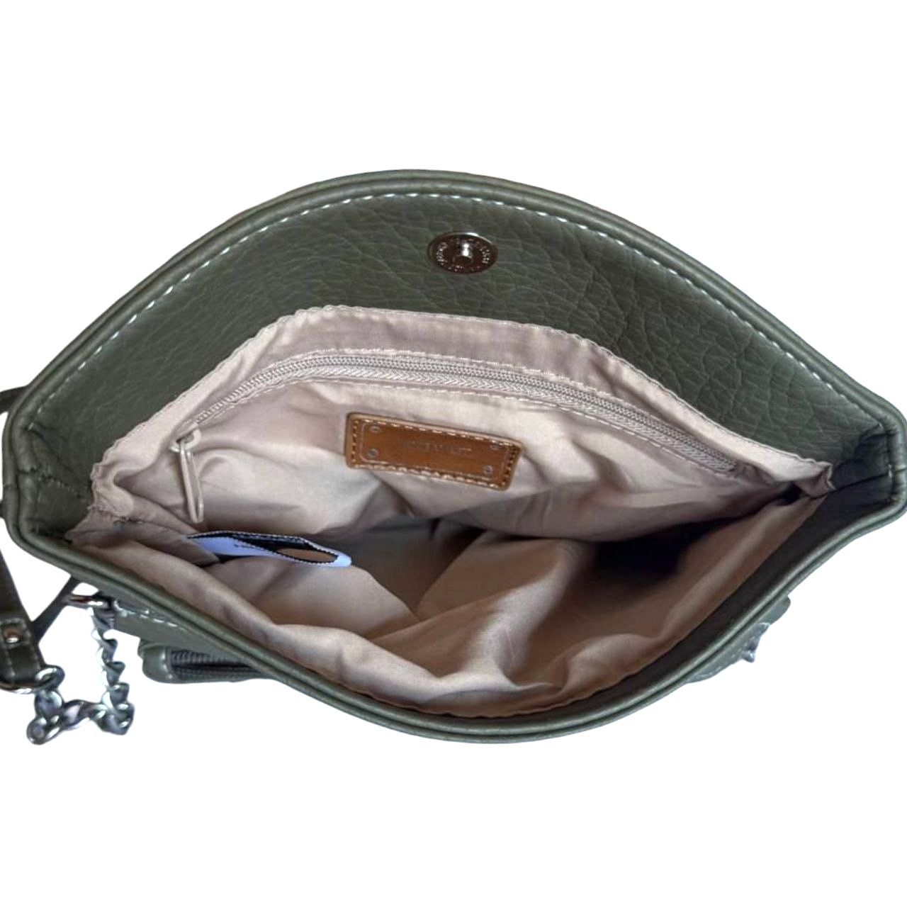 Nine West Nine West Crossbody Green/Gray Bag Size ONE SIZE - 7 Thumbnail