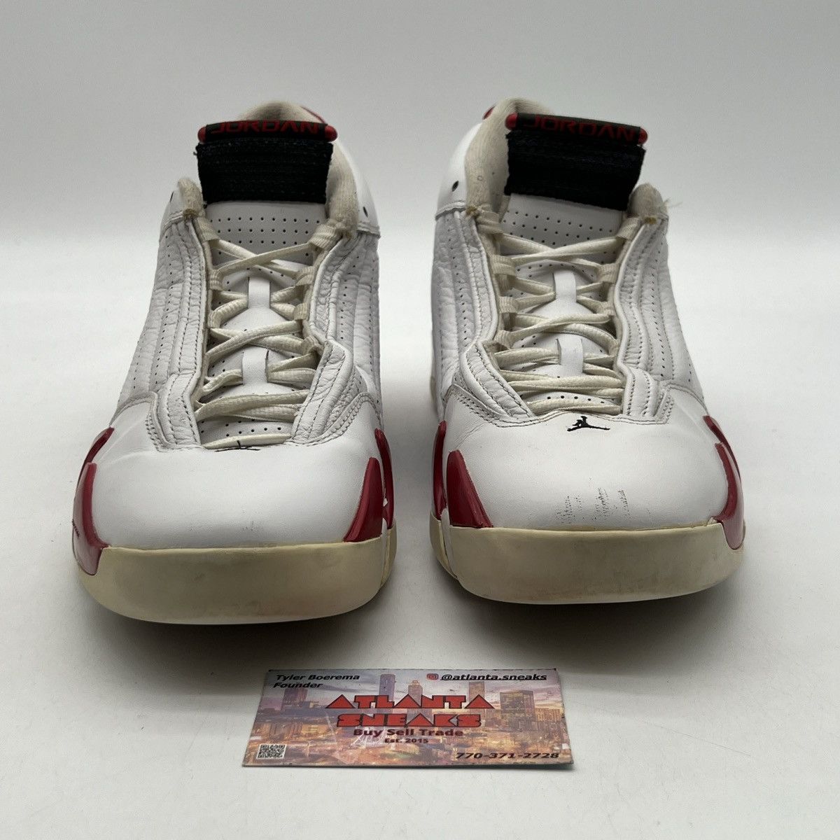 Jordan Brand Air Jordan 14 candy cane Size US 11 / EU 44 - 2 Thumbnail