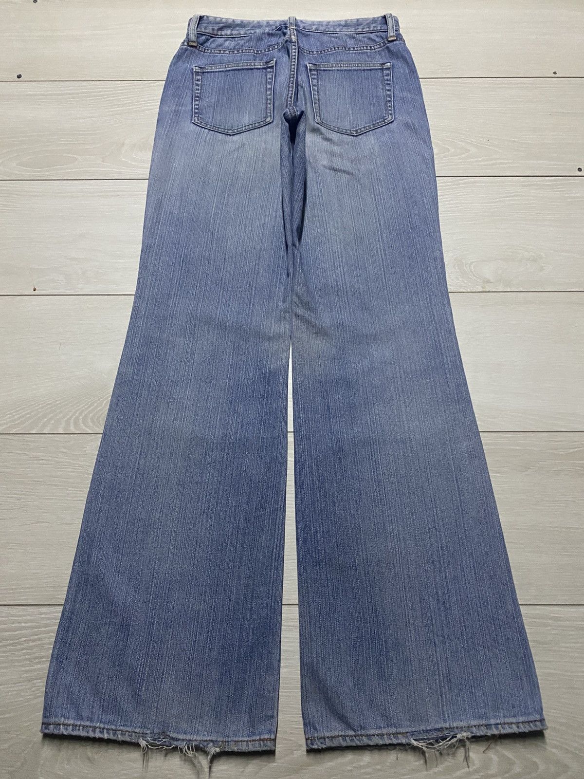 Uniqlo Vintage Japanese Brand Uniqlo Streetwear Flare Jeans Size US 28 / EU 44 - 2 Thumbnail