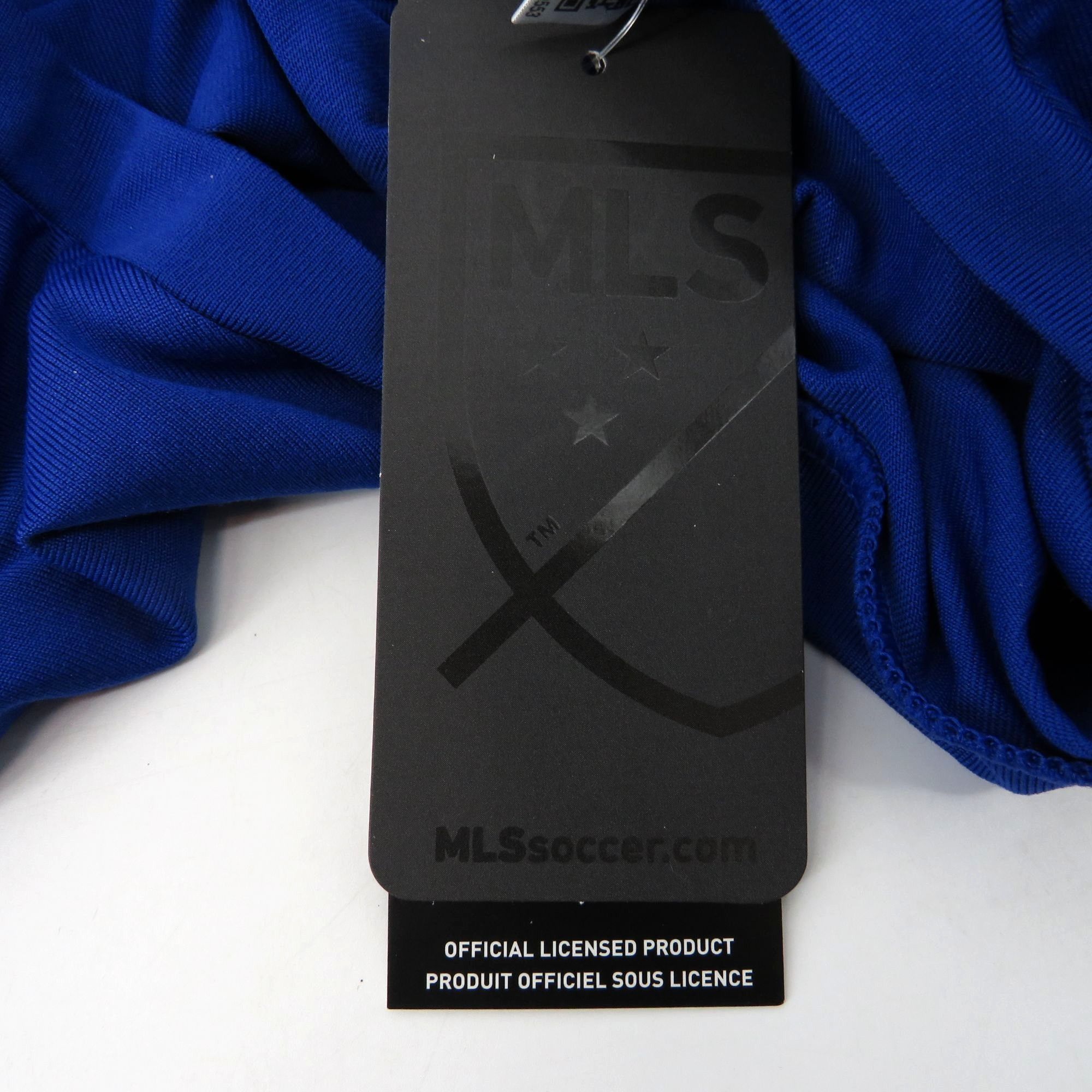 Adidas Adidas Mens Blue San Jose Earthquakes MLS Soccer T-Shirt Med Size US M / EU 48-50 / 2 - 5 Thumbnail