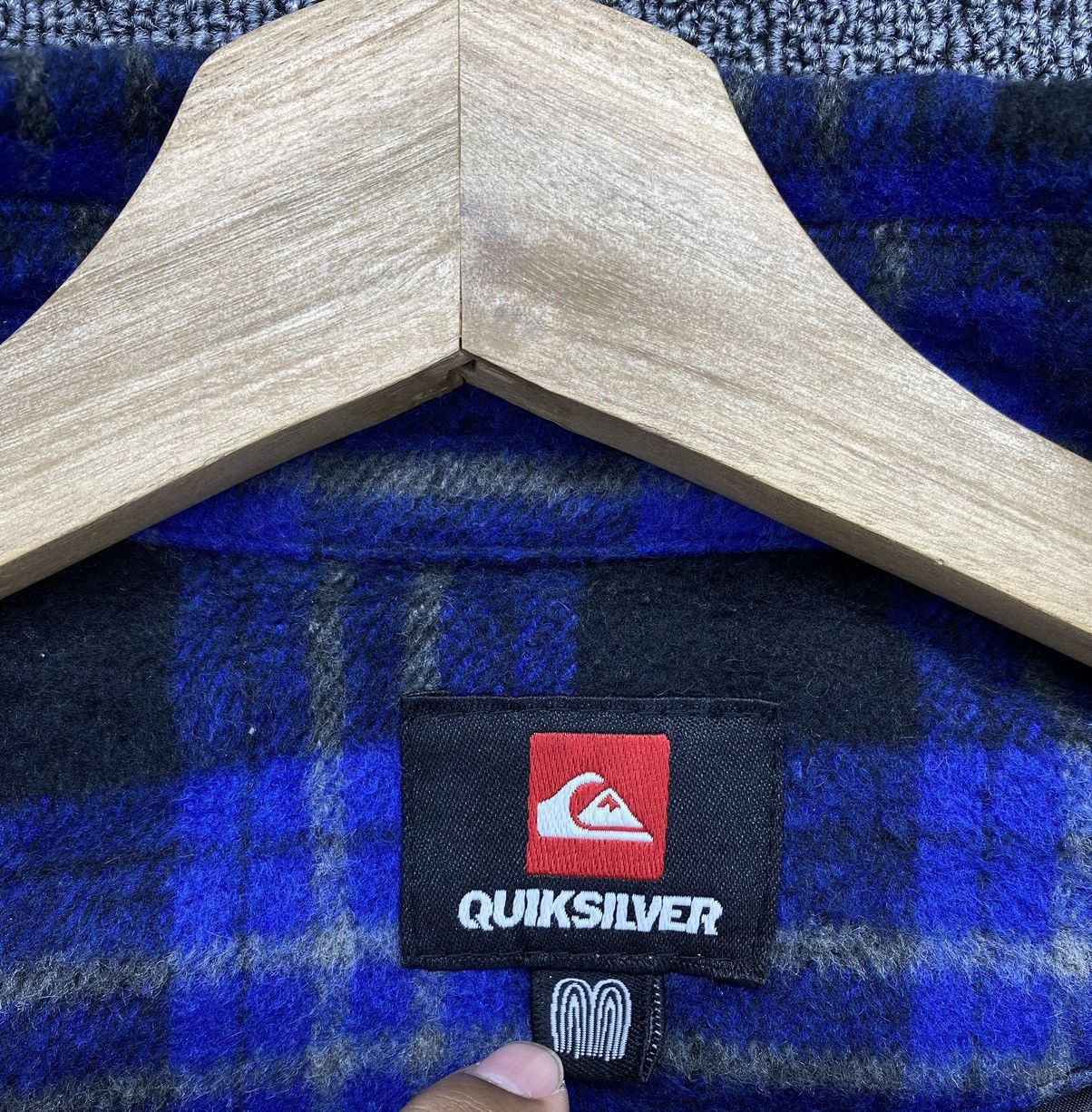 Quiksilver Vintage Quiksilver Shadowplaid Boardriding Flannel Jacket Size US M / EU 48-50 / 2 - 9 Thumbnail