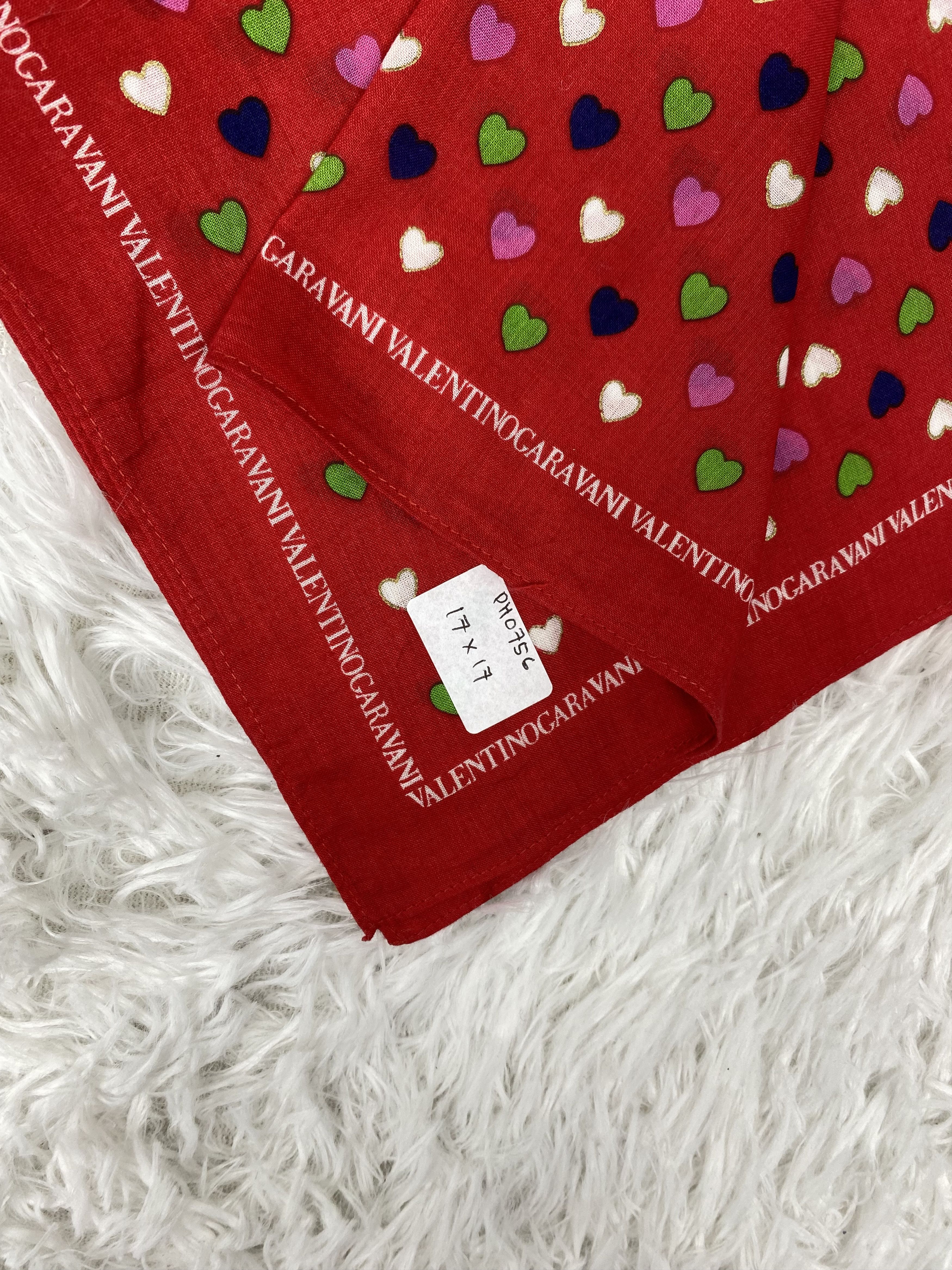Vintage Vintage Valentino Garavani Handkerchief Neckerchief PH0756 Size ONE SIZE - 2 Thumbnail
